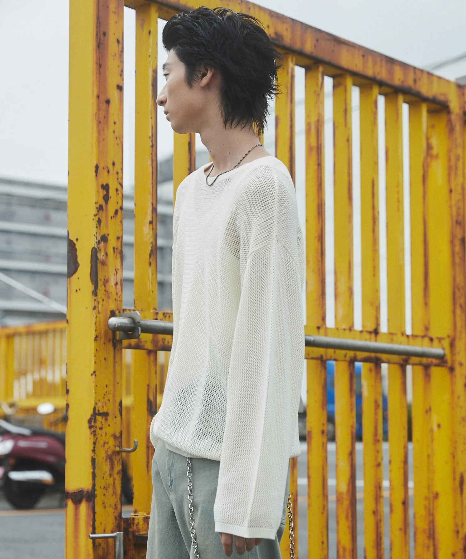 メッシュニットプルオーバー（LS） - Image 12