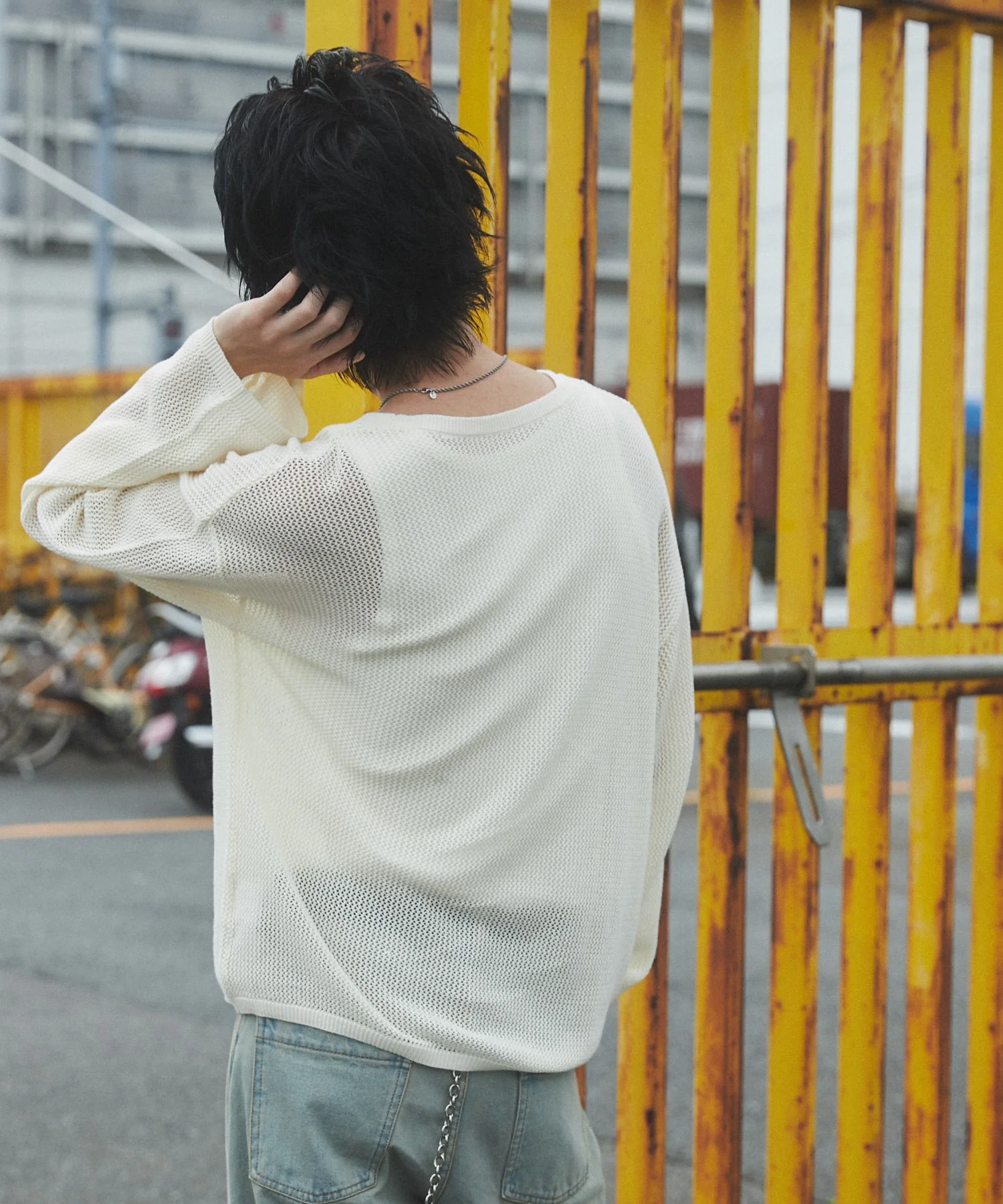 メッシュニットプルオーバー（LS） - Image 13