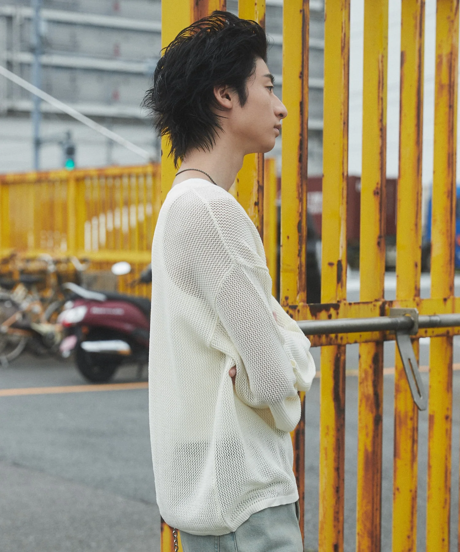 メッシュニットプルオーバー（LS） - Image 14