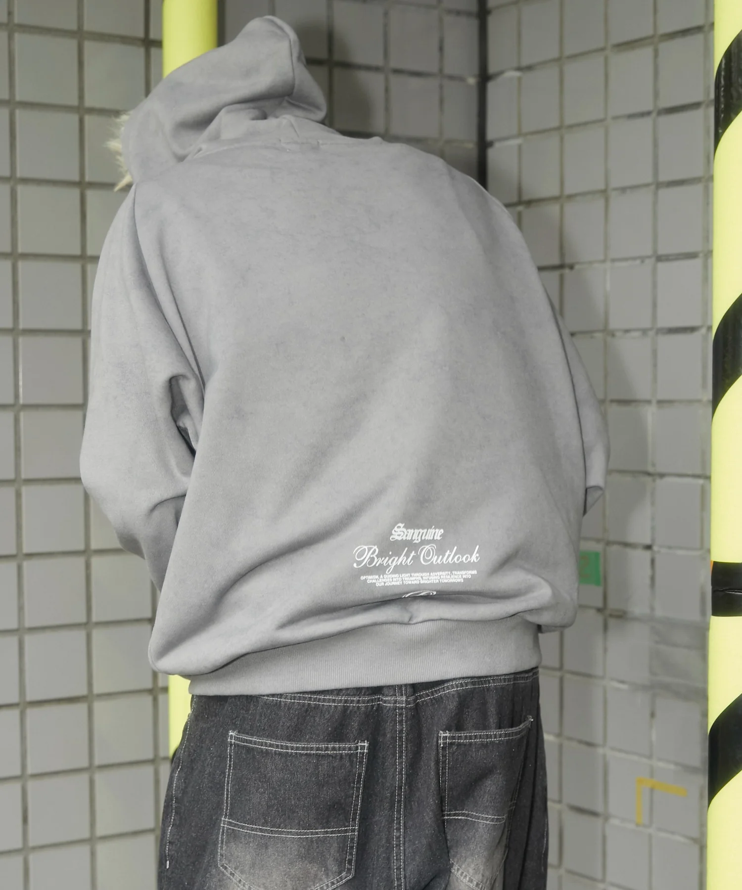 メタルワンポイントZIPパーカー - Image 13