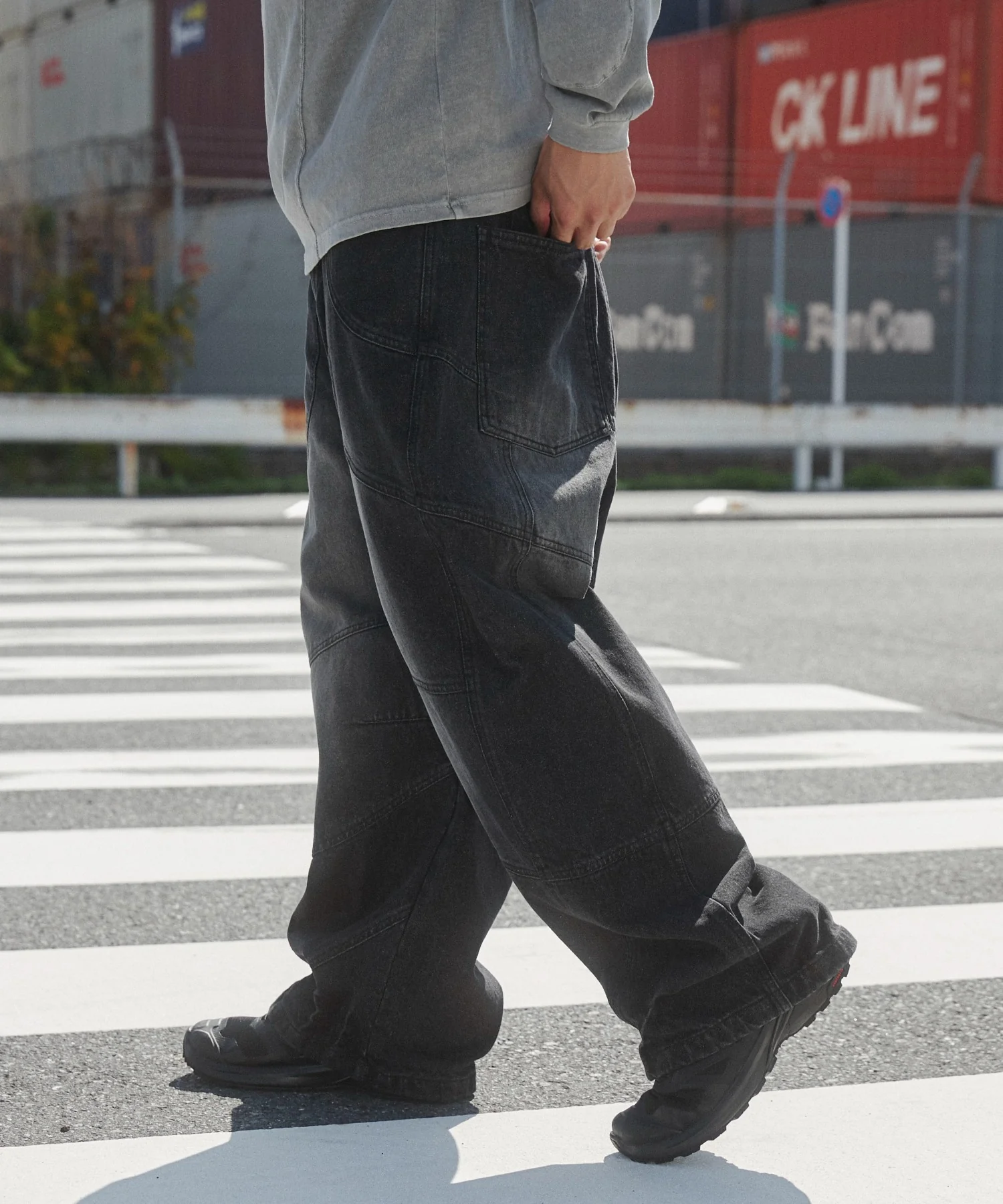 スーパービッグバレルレッグデニムパンツ - Image 18
