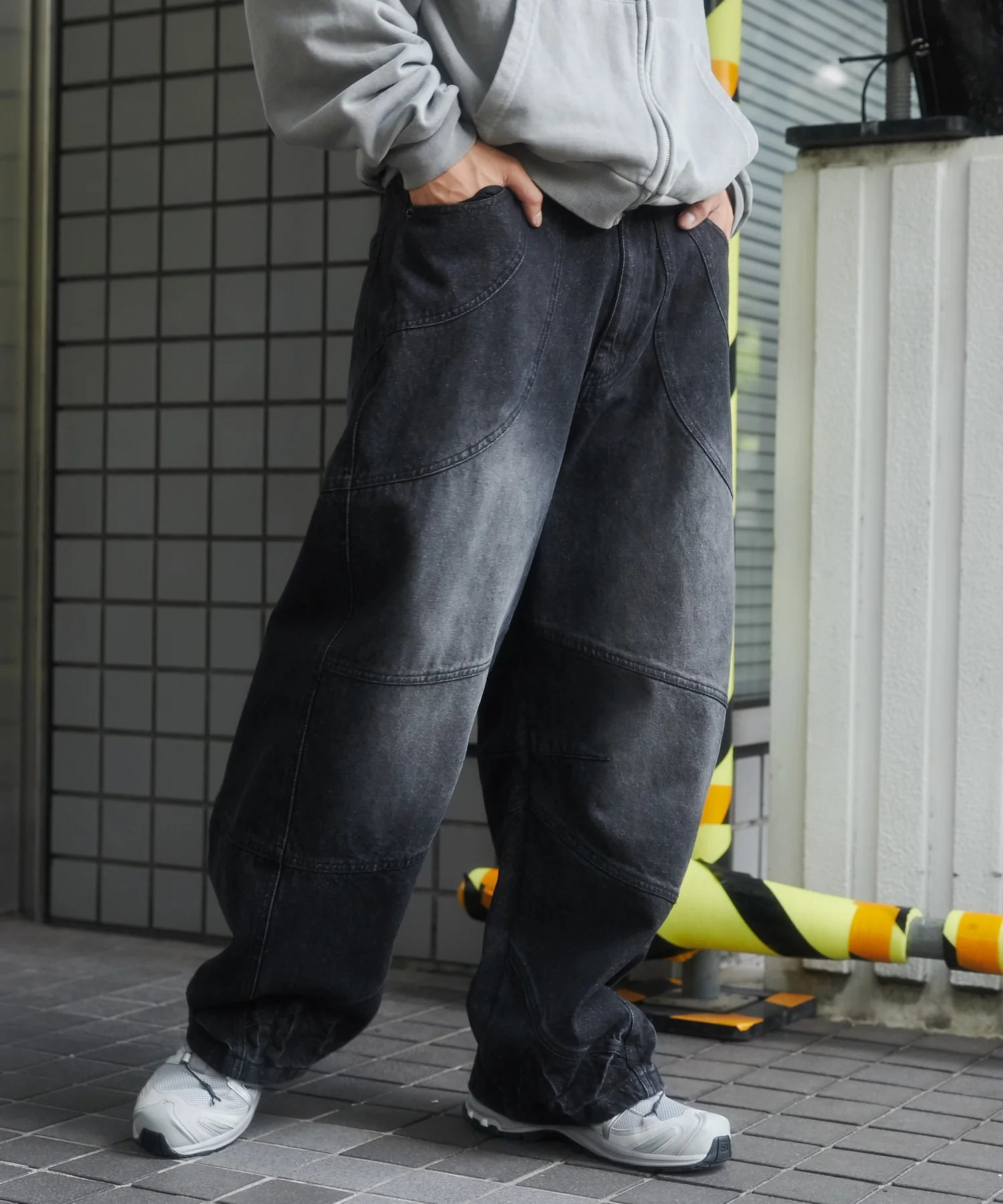 スーパービッグバレルレッグデニムパンツ - Image 23