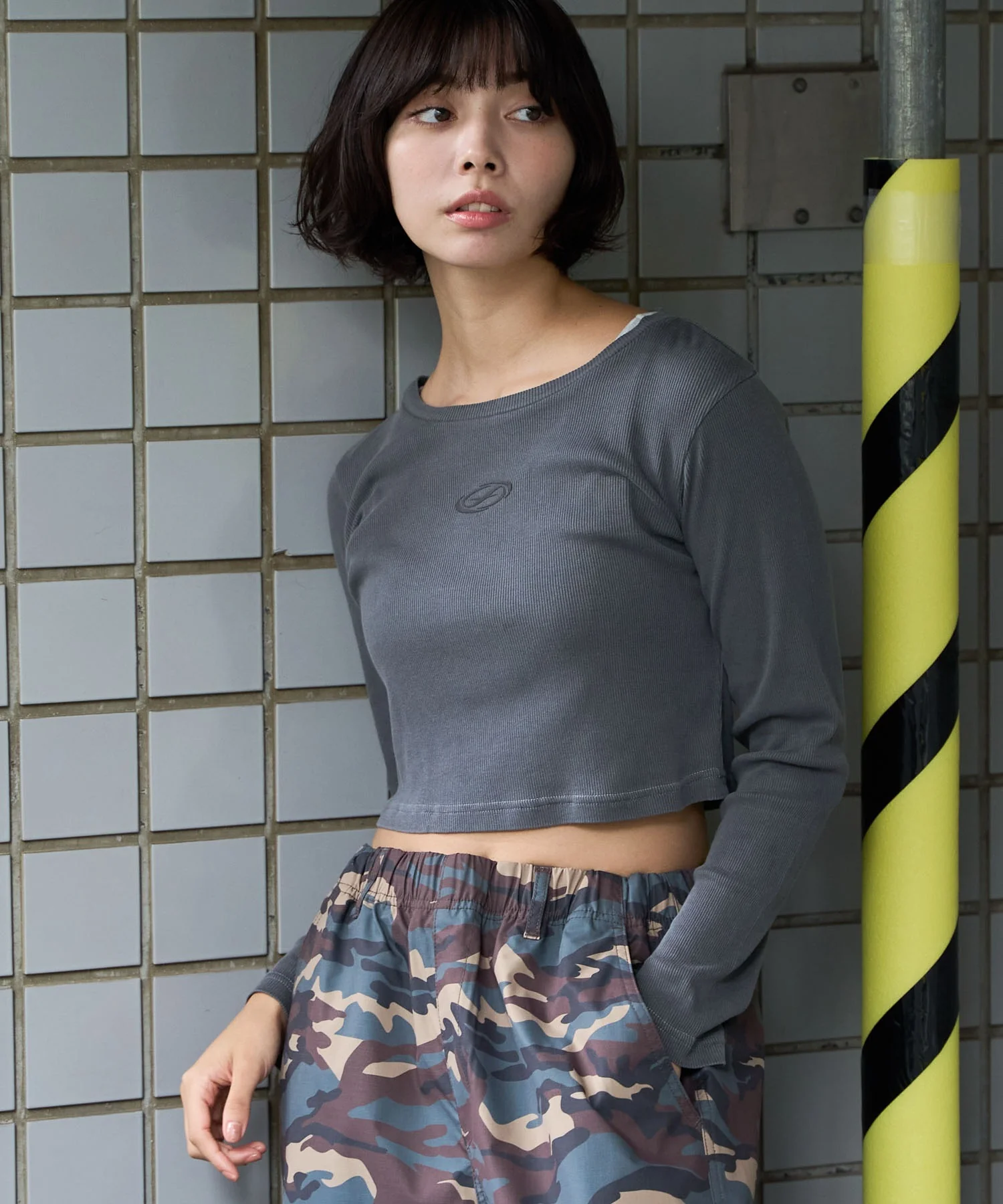 ショートロゴリブT(LS) - Image 10