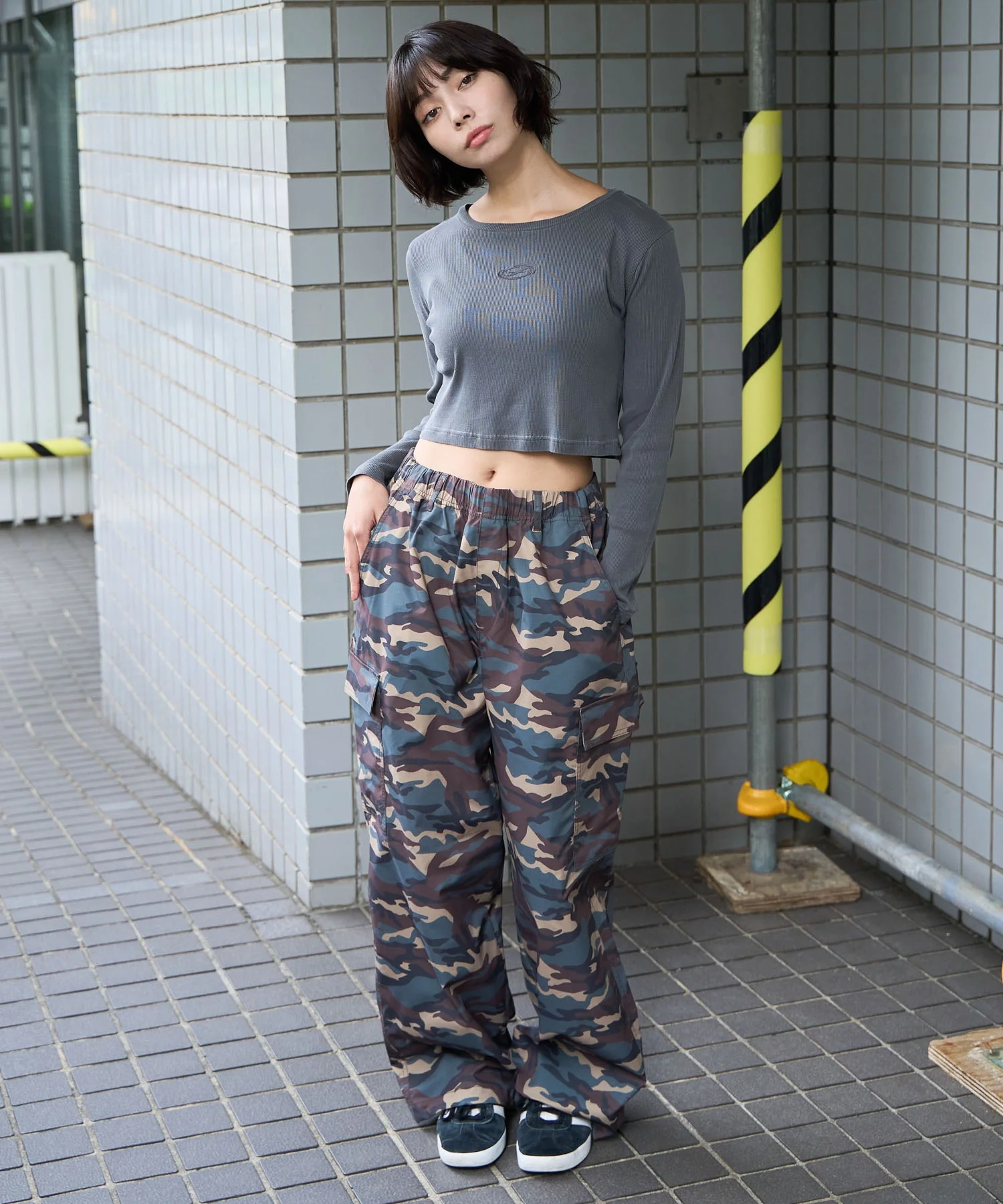 ショートロゴリブT(LS) - Image 11