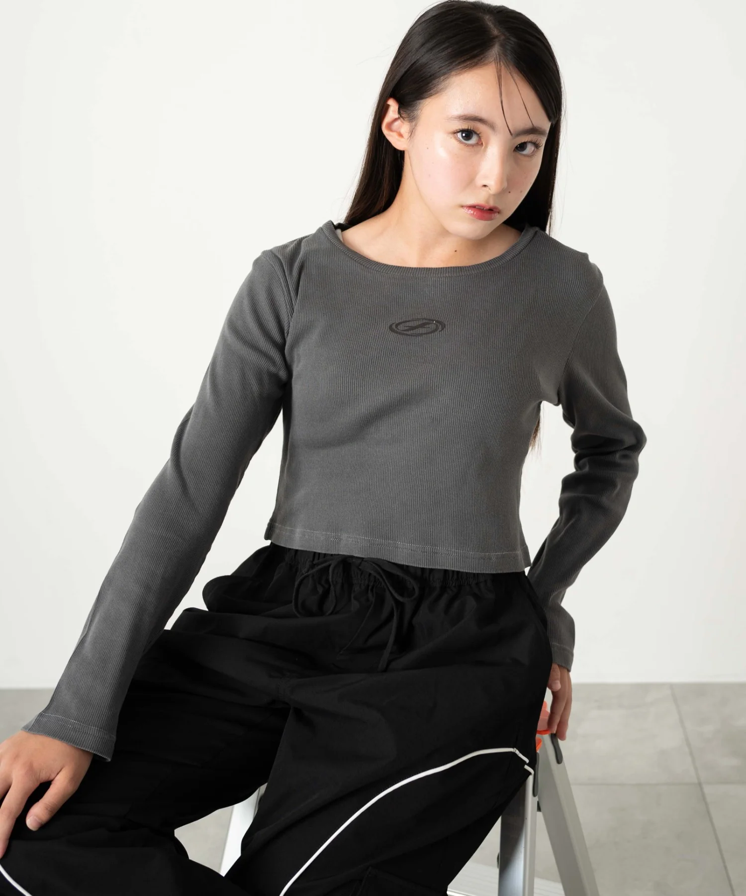 ショートロゴリブT(LS) - Image 15