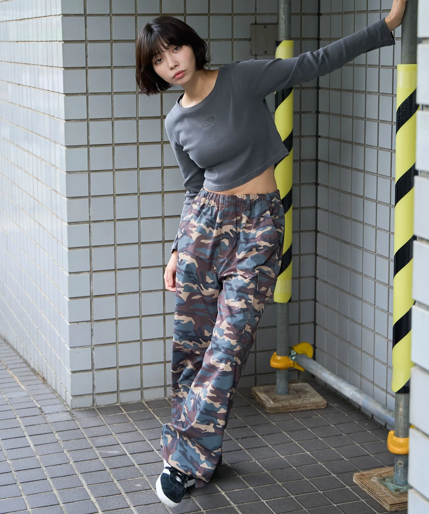 ショートロゴリブT(LS) - Image 4