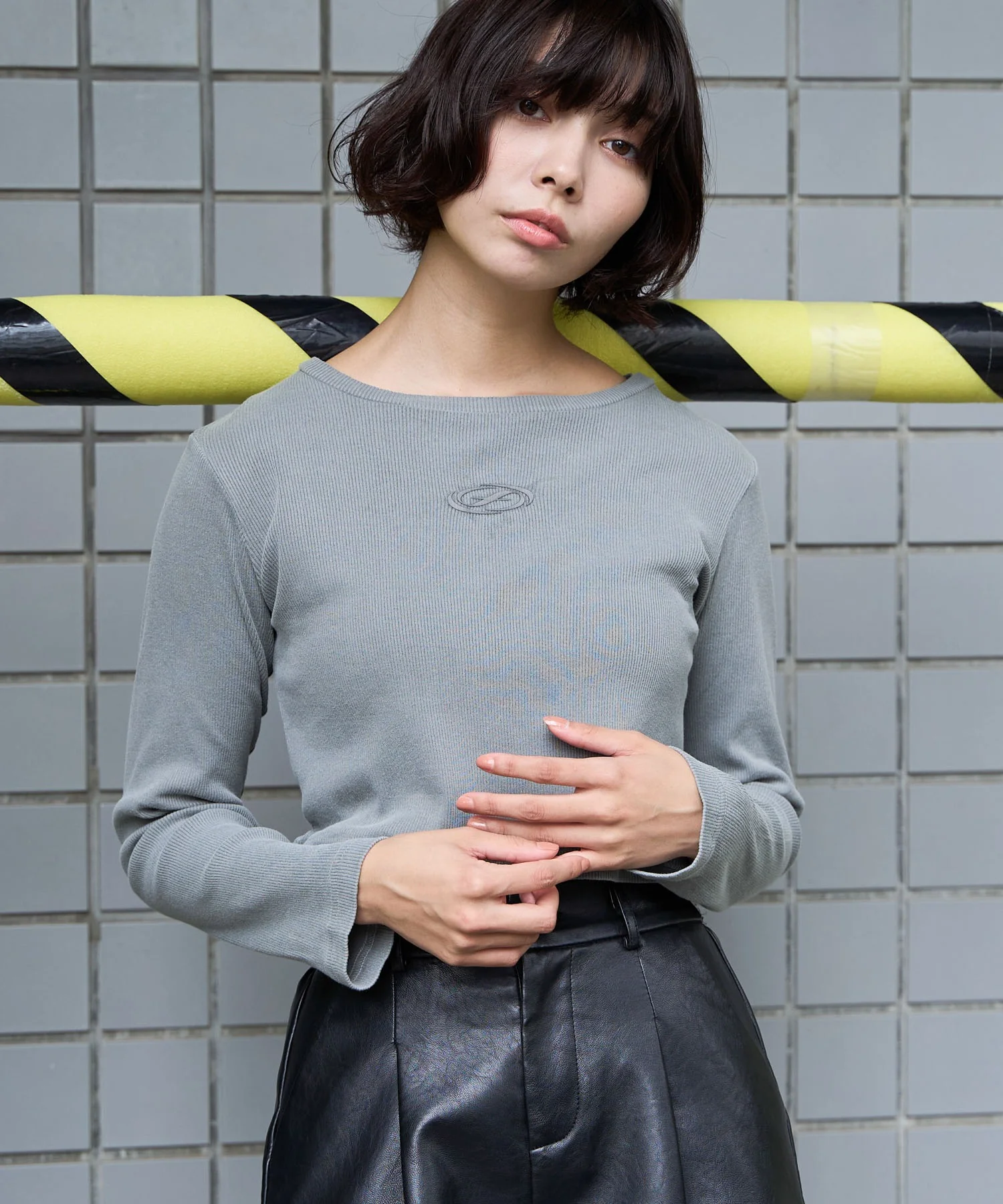 ショートロゴリブT(LS) - Image 6