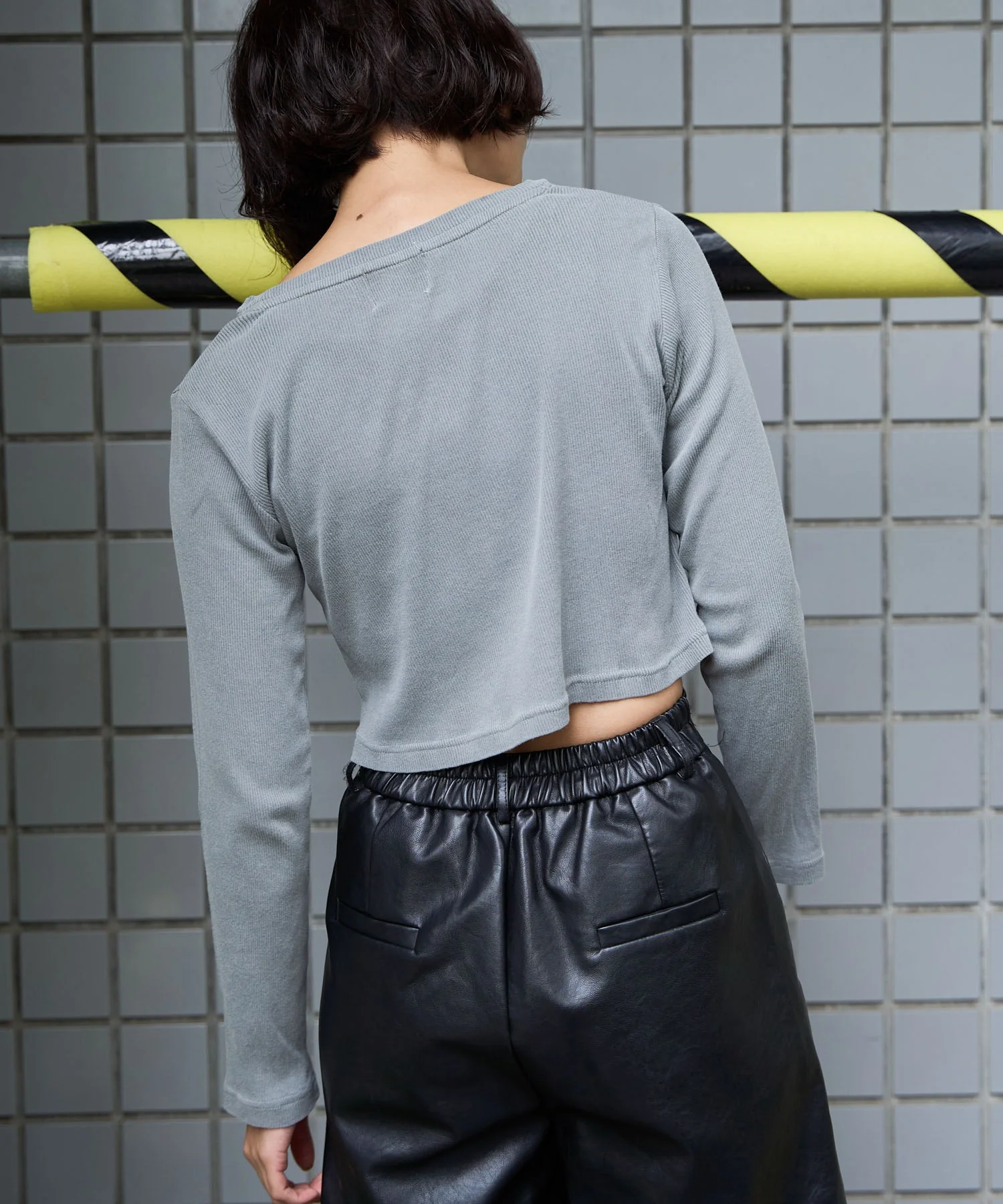 ショートロゴリブT(LS) - Image 7