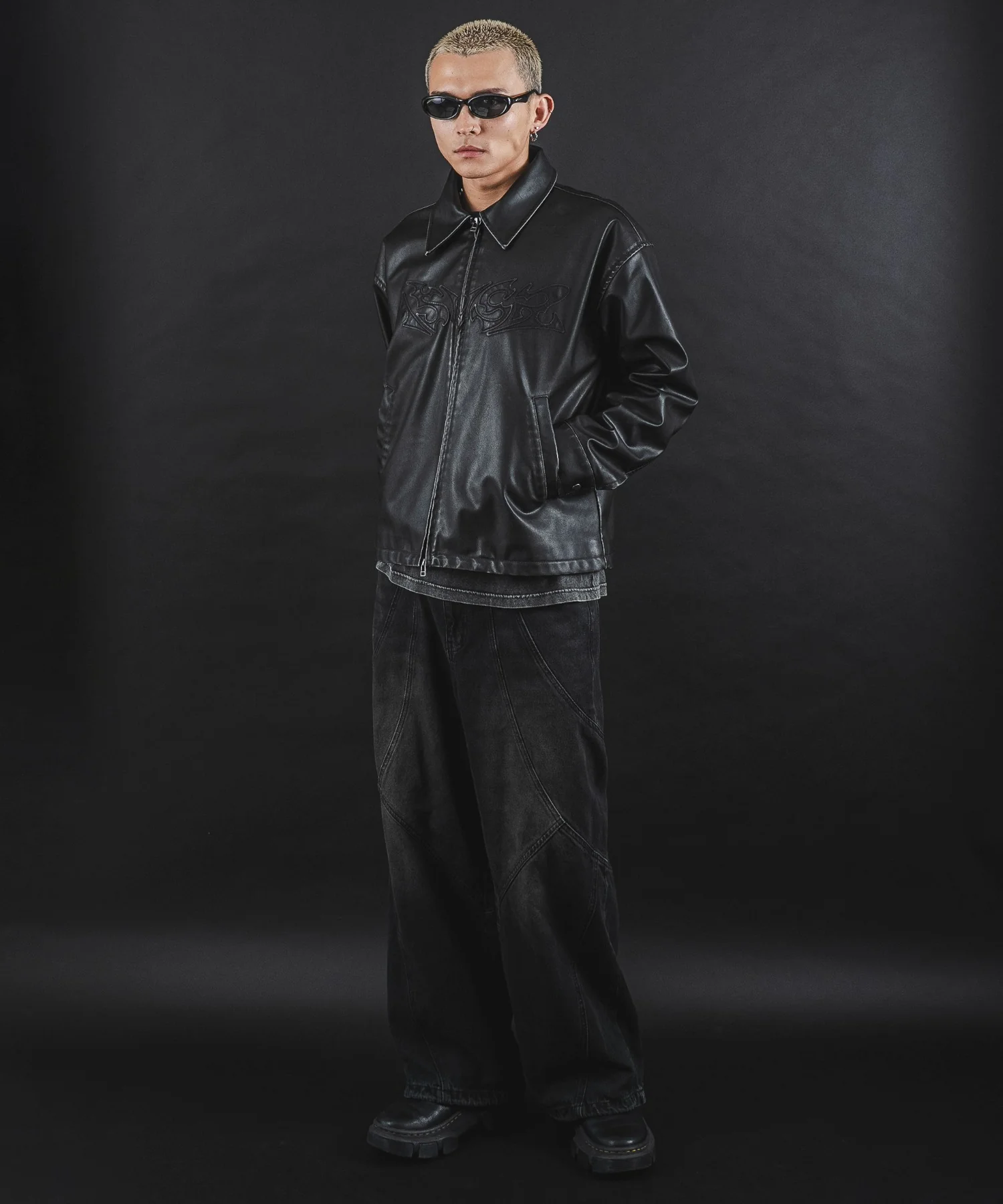 MA55IVE　PUショートグラフィックブルゾン - Image 14