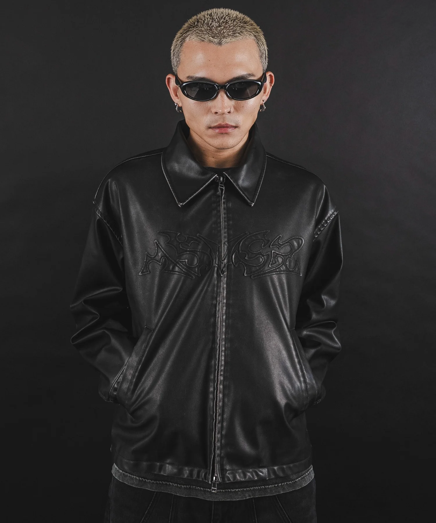 MA55IVE　PUショートグラフィックブルゾン - Image 2