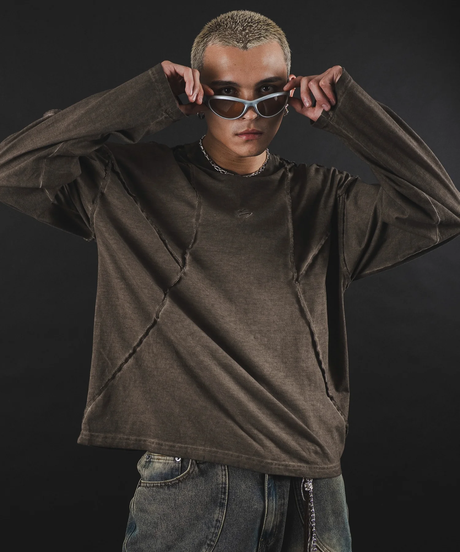 MA55IVE　コールドダイスウィッチングロゴT（LS） - Image 3