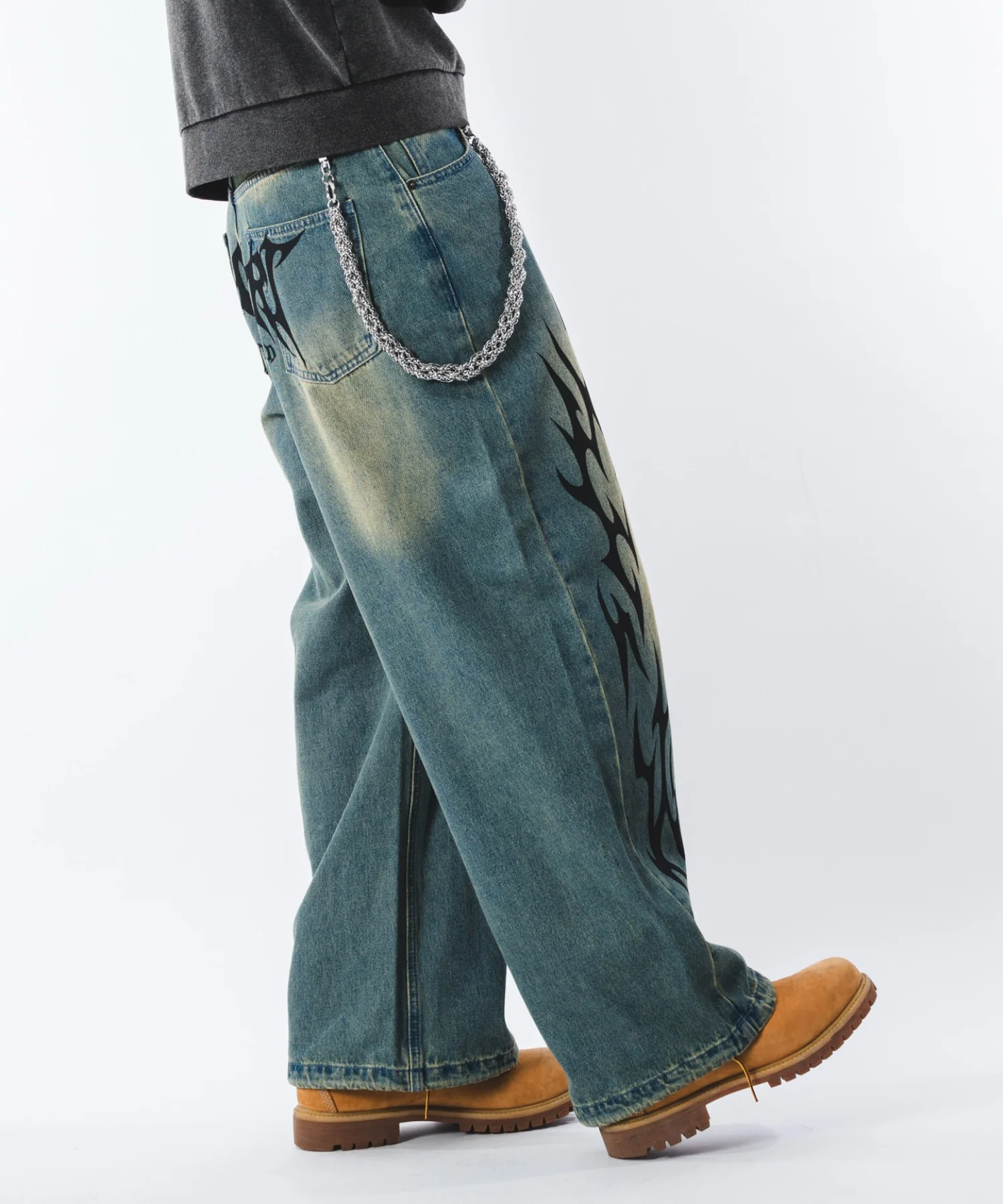 トライバルデニムパンツ - Image 11