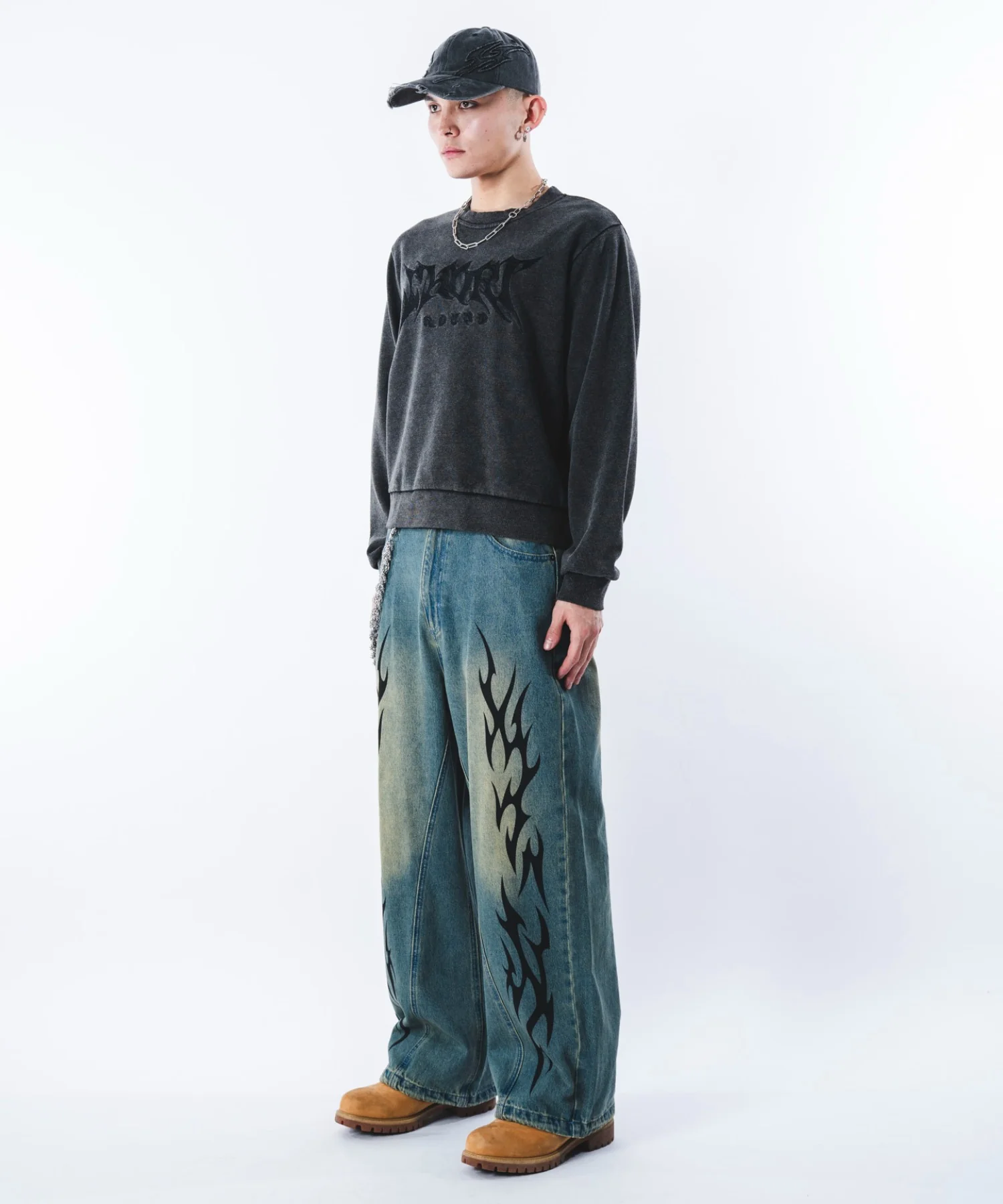 トライバルデニムパンツ - Image 15
