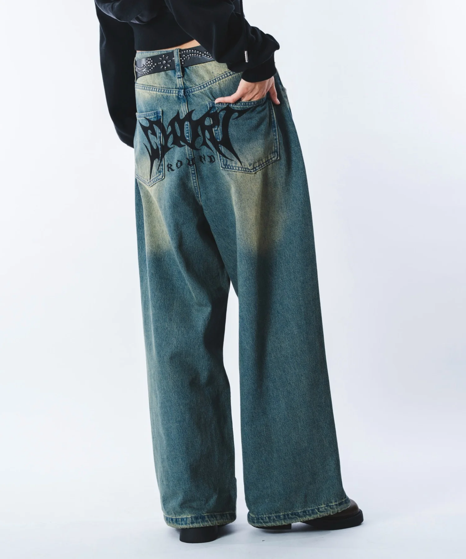 トライバルデニムパンツ - Image 22