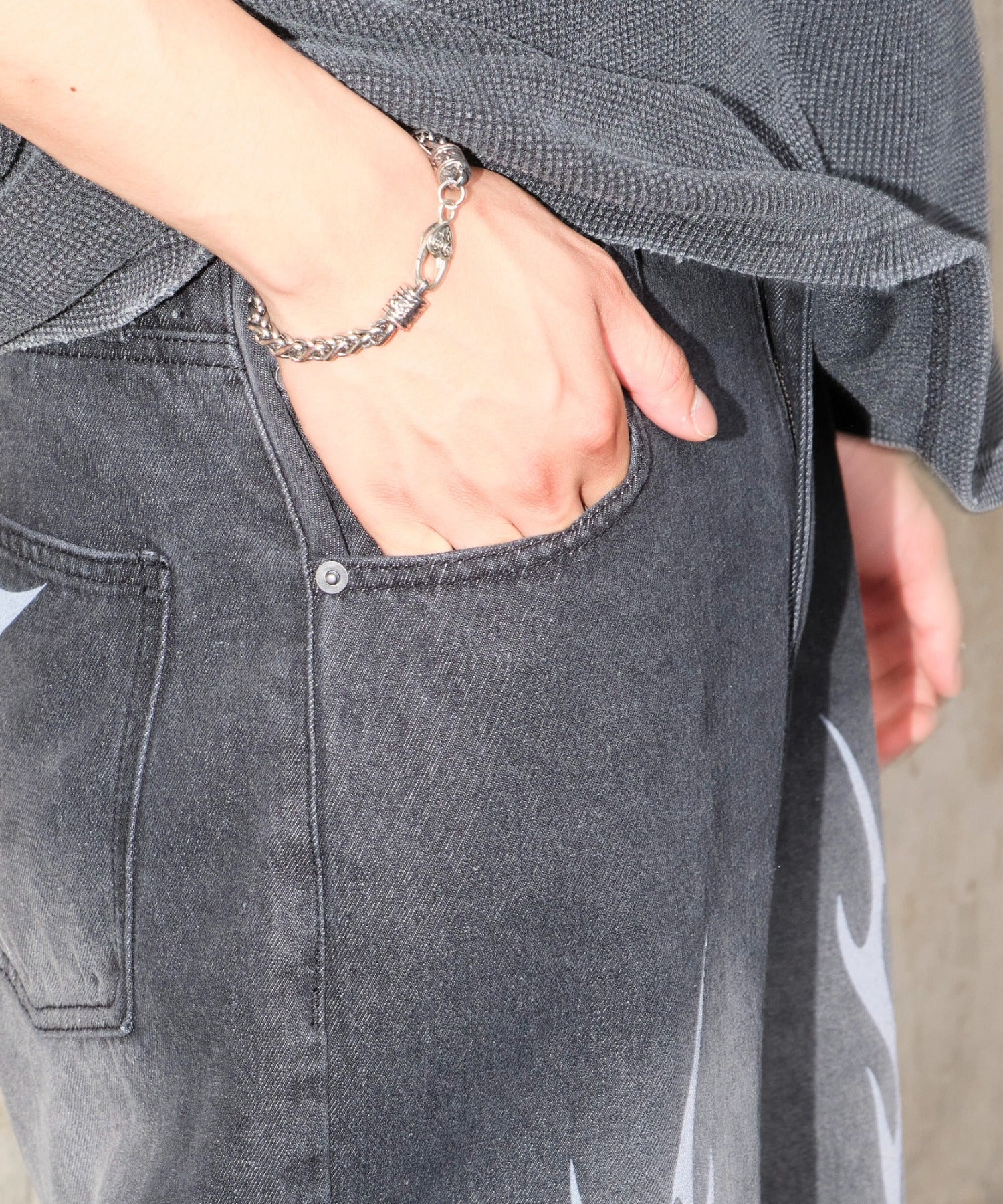 トライバルデニムパンツ - Image 8