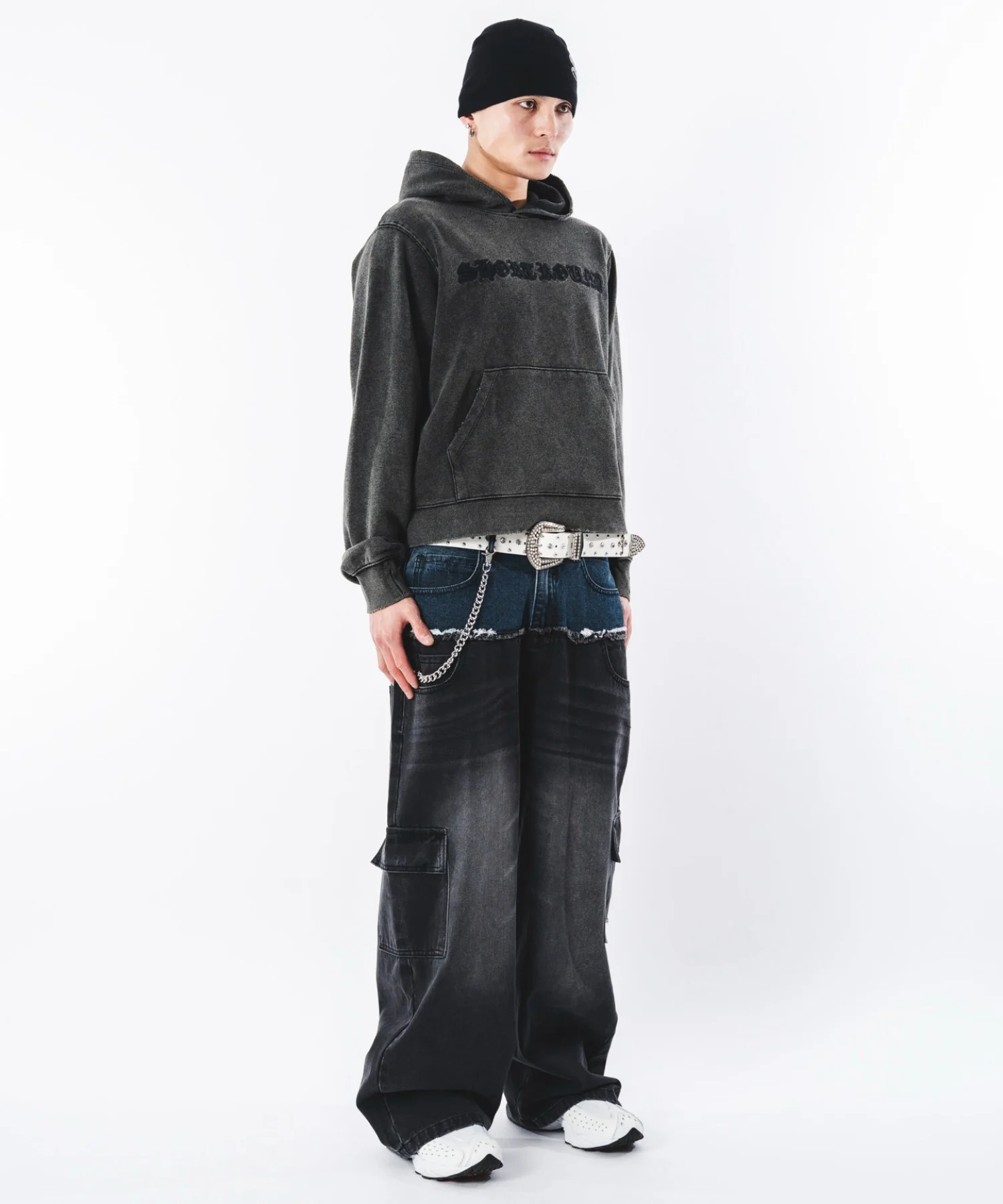 ダブルウエストカーゴデニムパンツ - Image 16