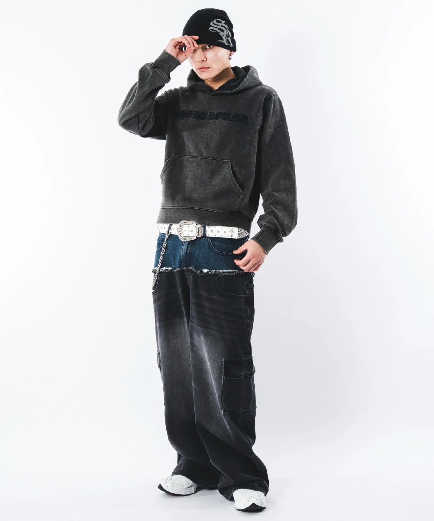 ダブルウエストカーゴデニムパンツ - Image 17