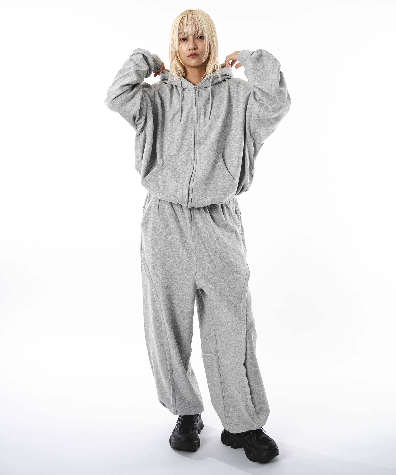 バルーンBIGダブルZIPパーカー - Image 12