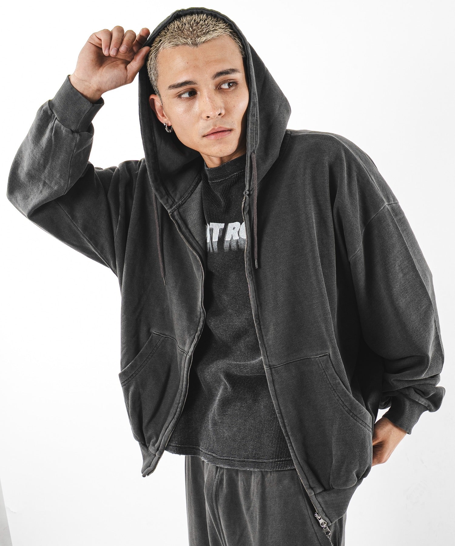 バルーンBIGダブルZIPパーカー - Image 16