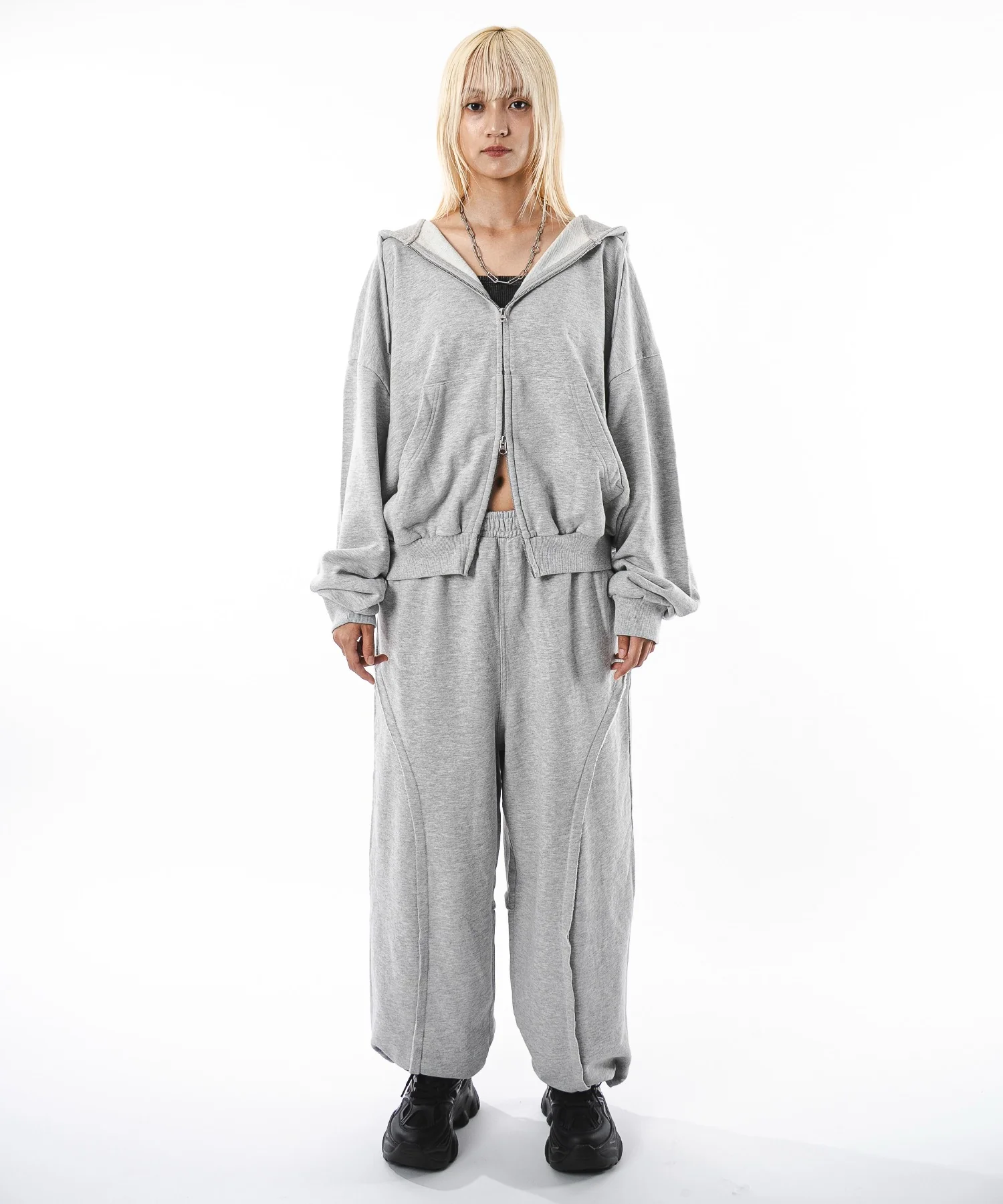 バルーンBIGダブルZIPパーカー - Image 3