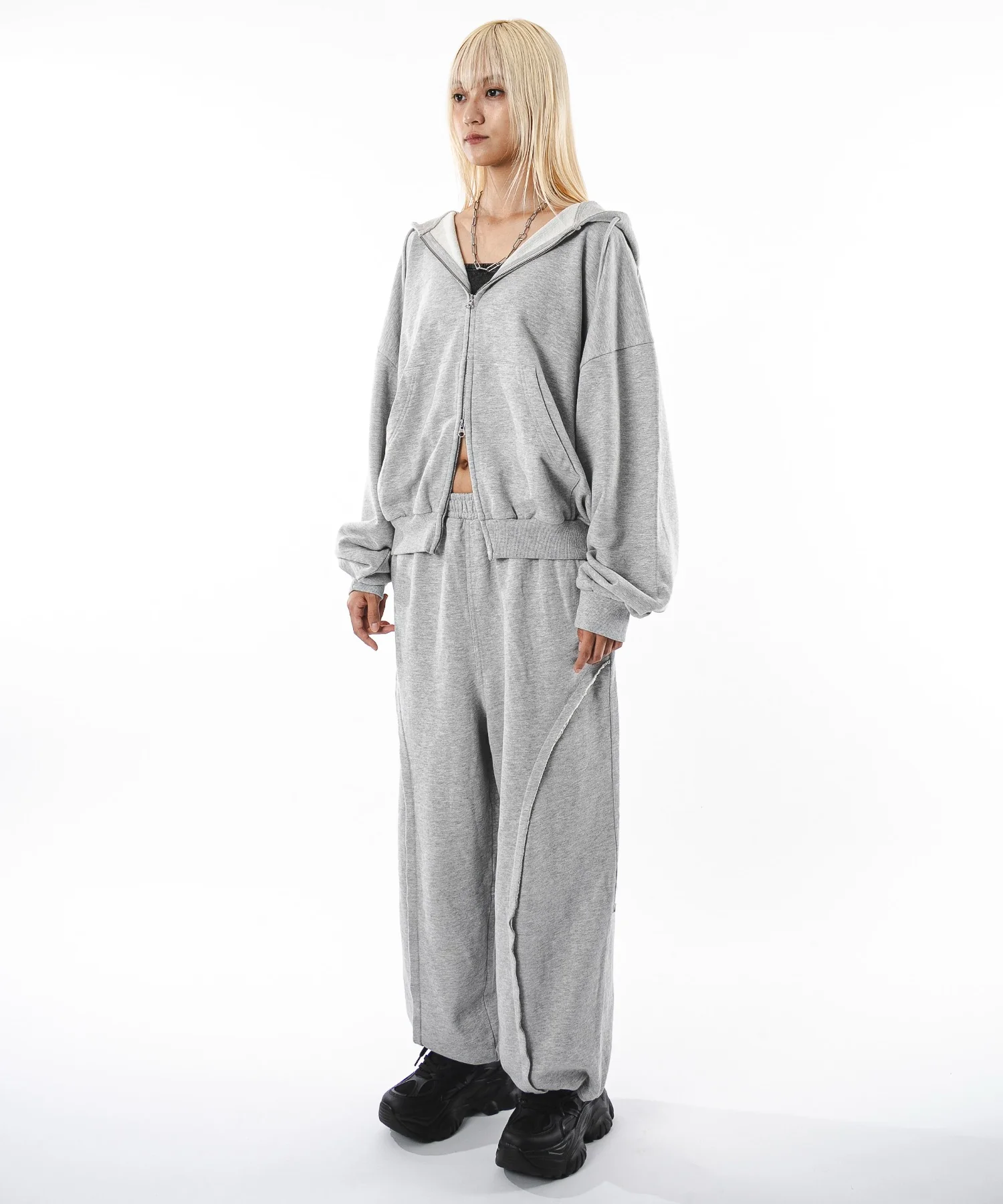 バルーンBIGダブルZIPパーカー - Image 4
