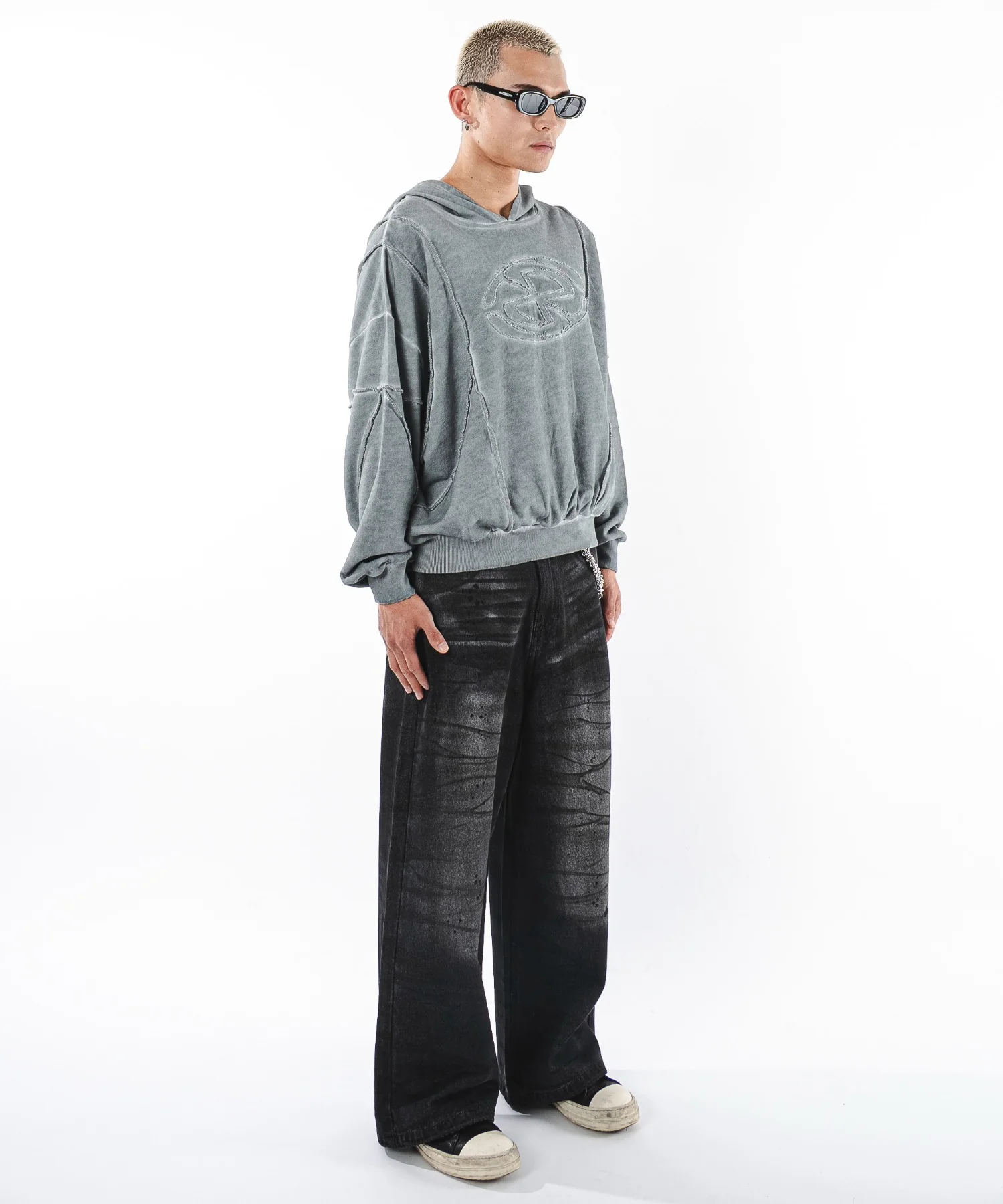 スーパーバギーダーティデニムパンツ - Image 10