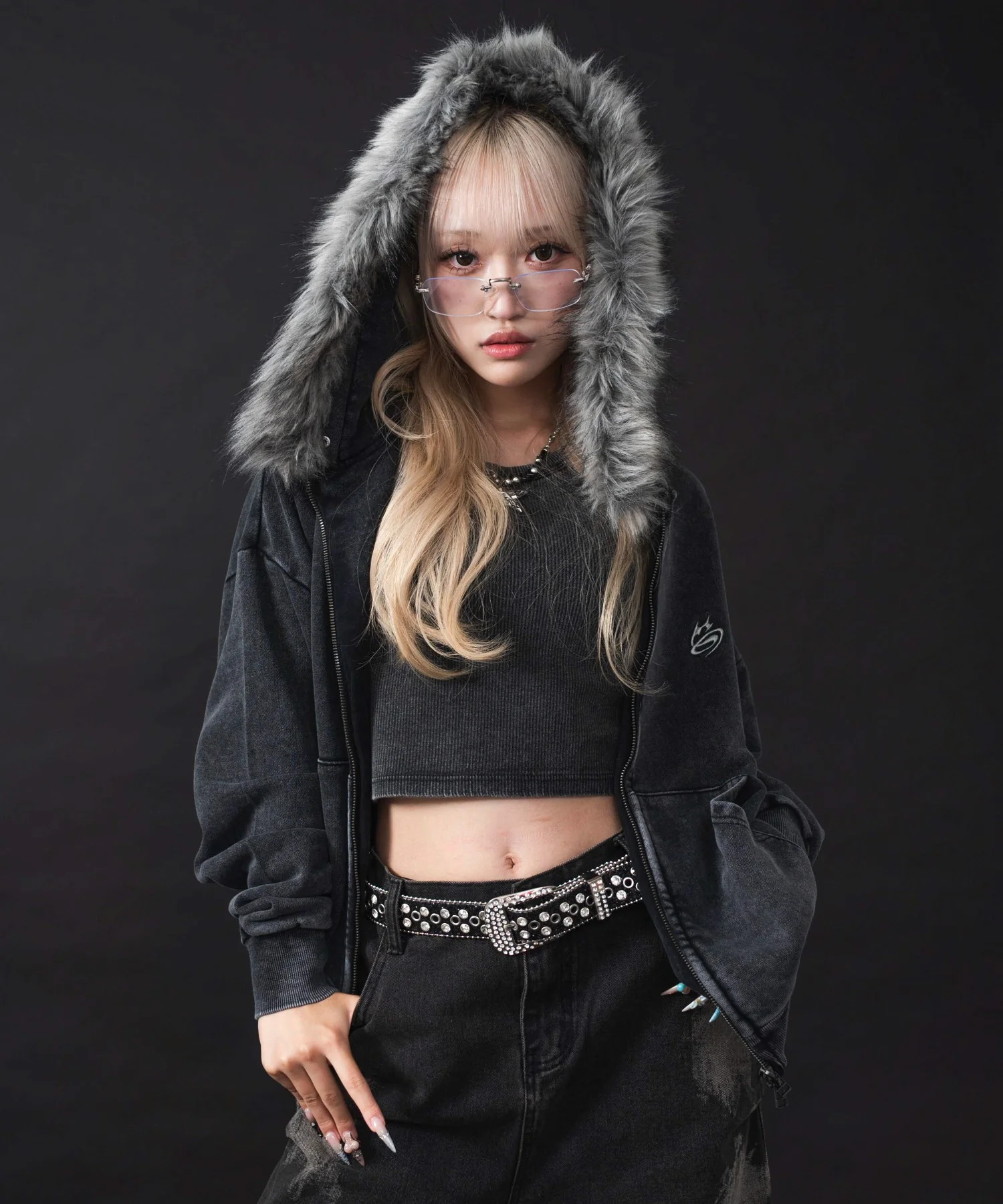 MA55IVE　ファーグラフィックZIPパーカー - Image 18