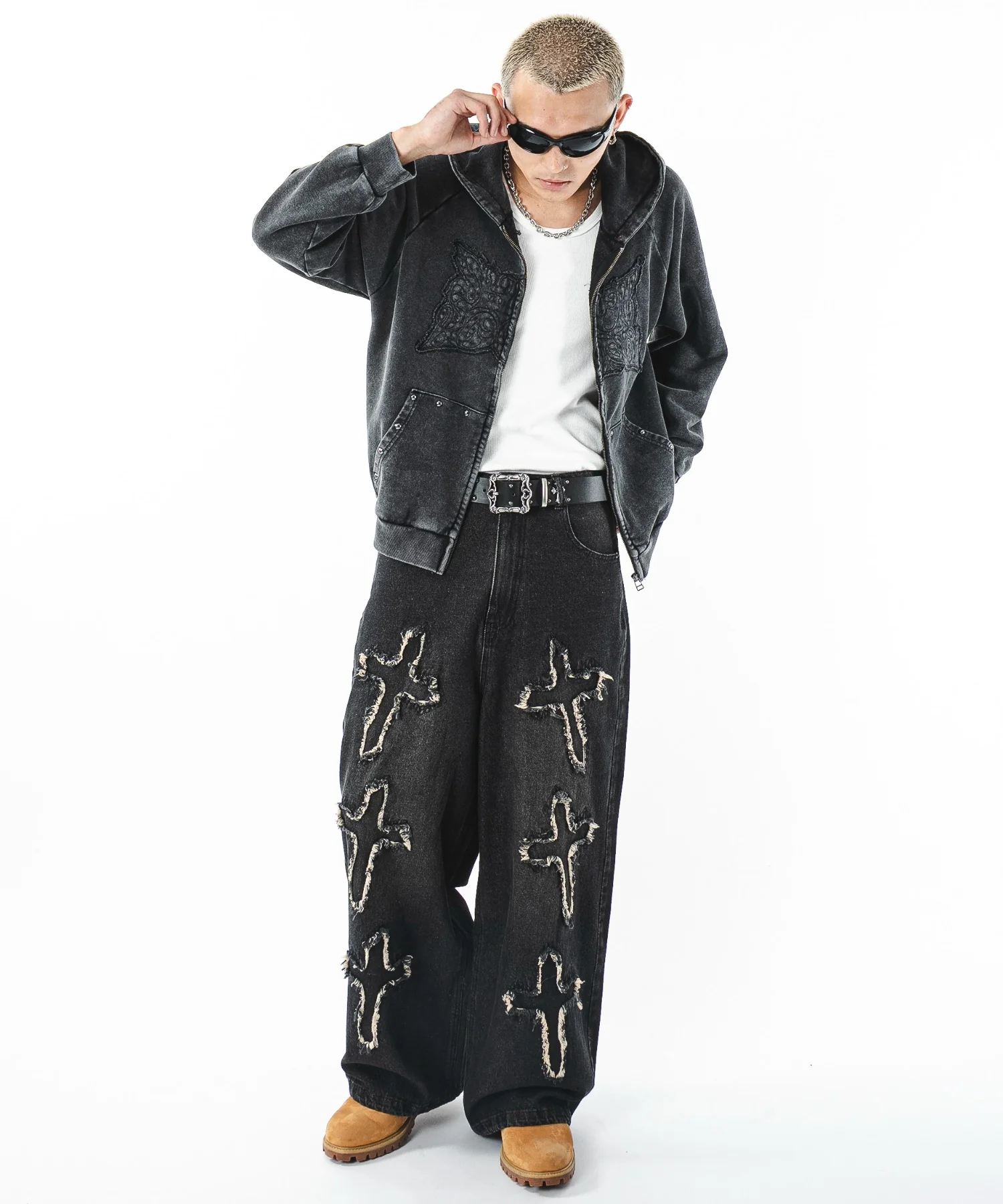 フリンジデニムパンツ - Image 10