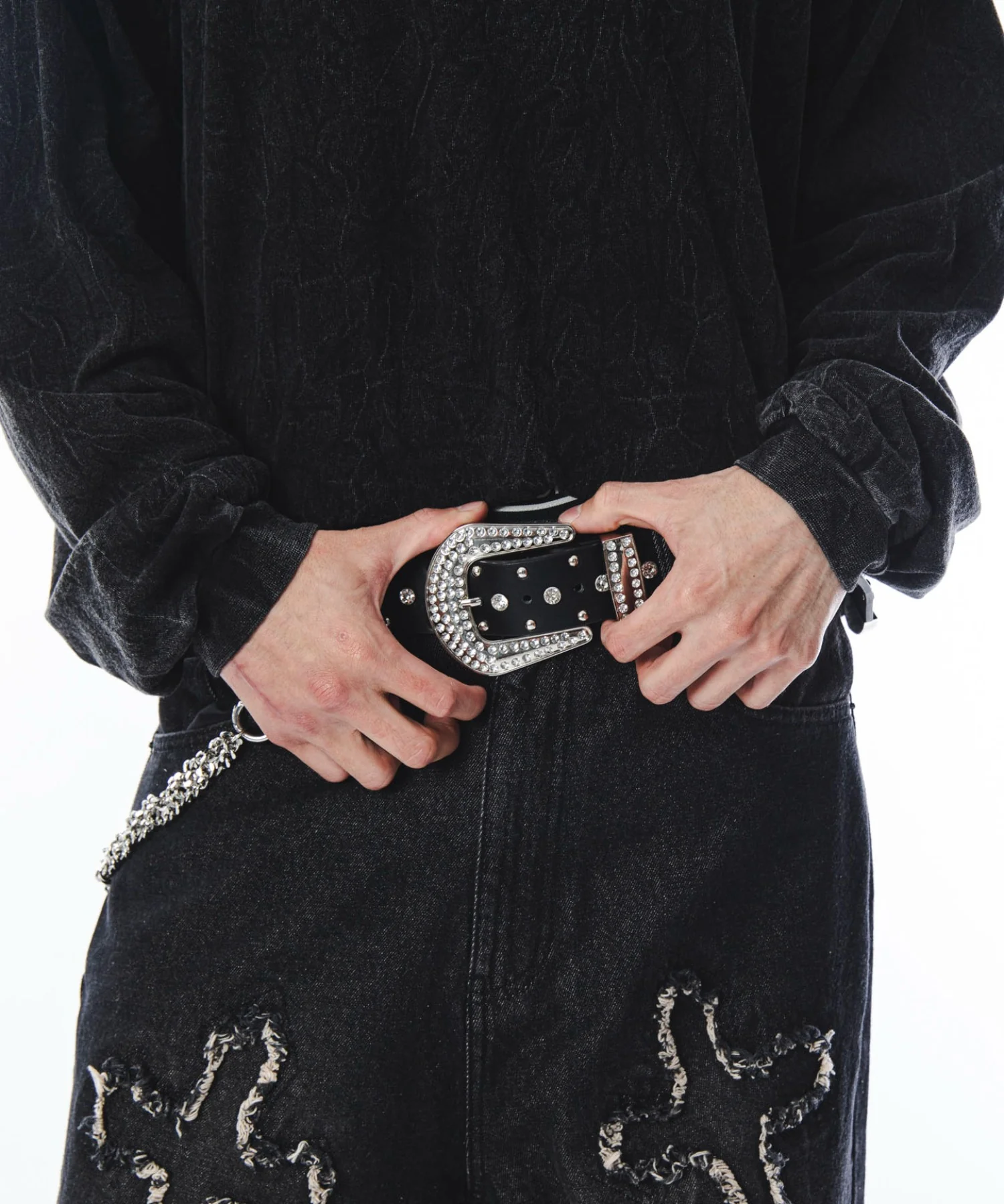 Mクロスモチーフスビジューベルト - Image 9