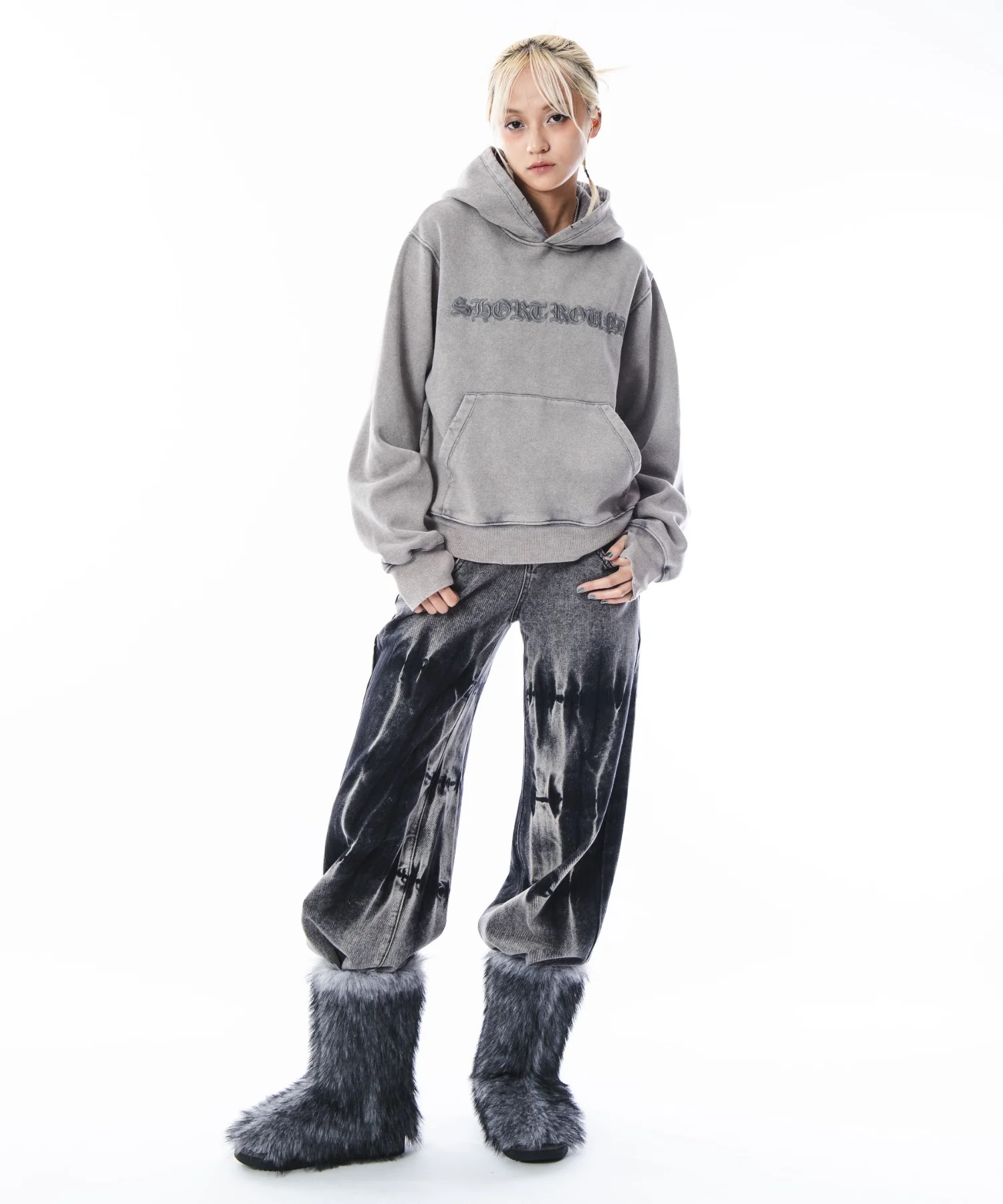 コンパクトフィットロゴプルパーカー - Image 4
