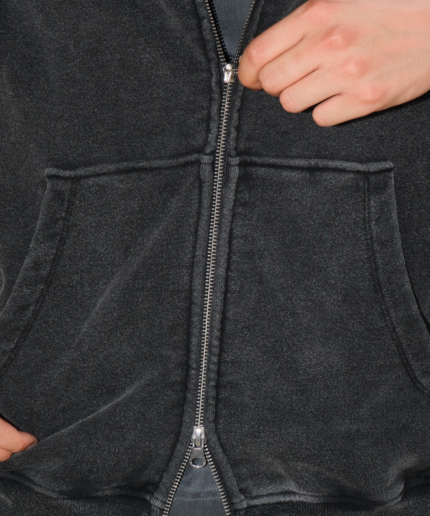 ショートノースリーブZIPパーカー - Image 12