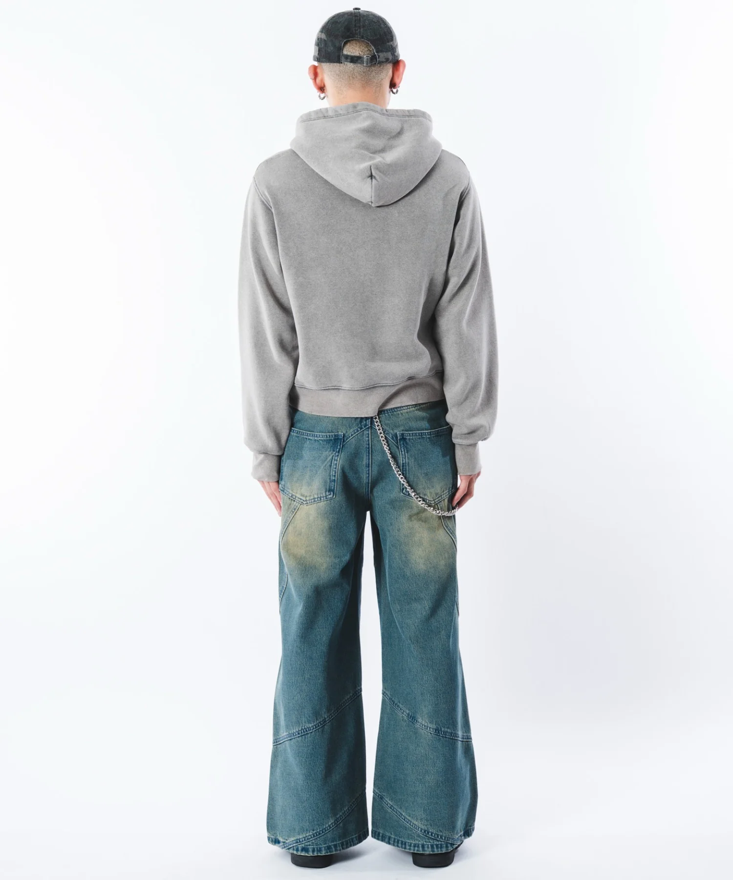 スウィッチングフレアデニムパンツ - Image 13