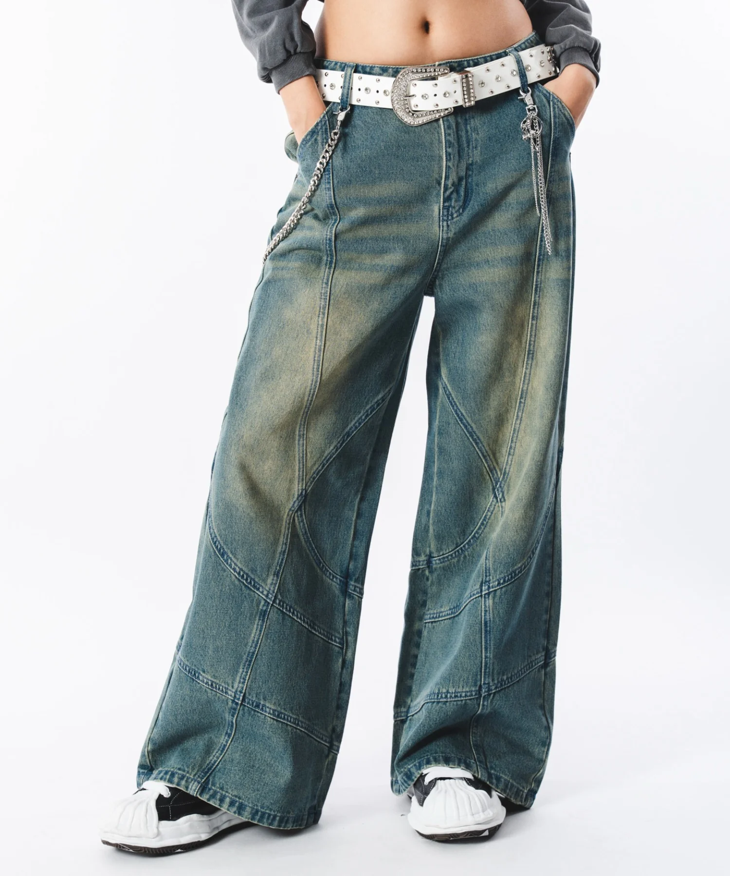 スウィッチングフレアデニムパンツ - Image 18