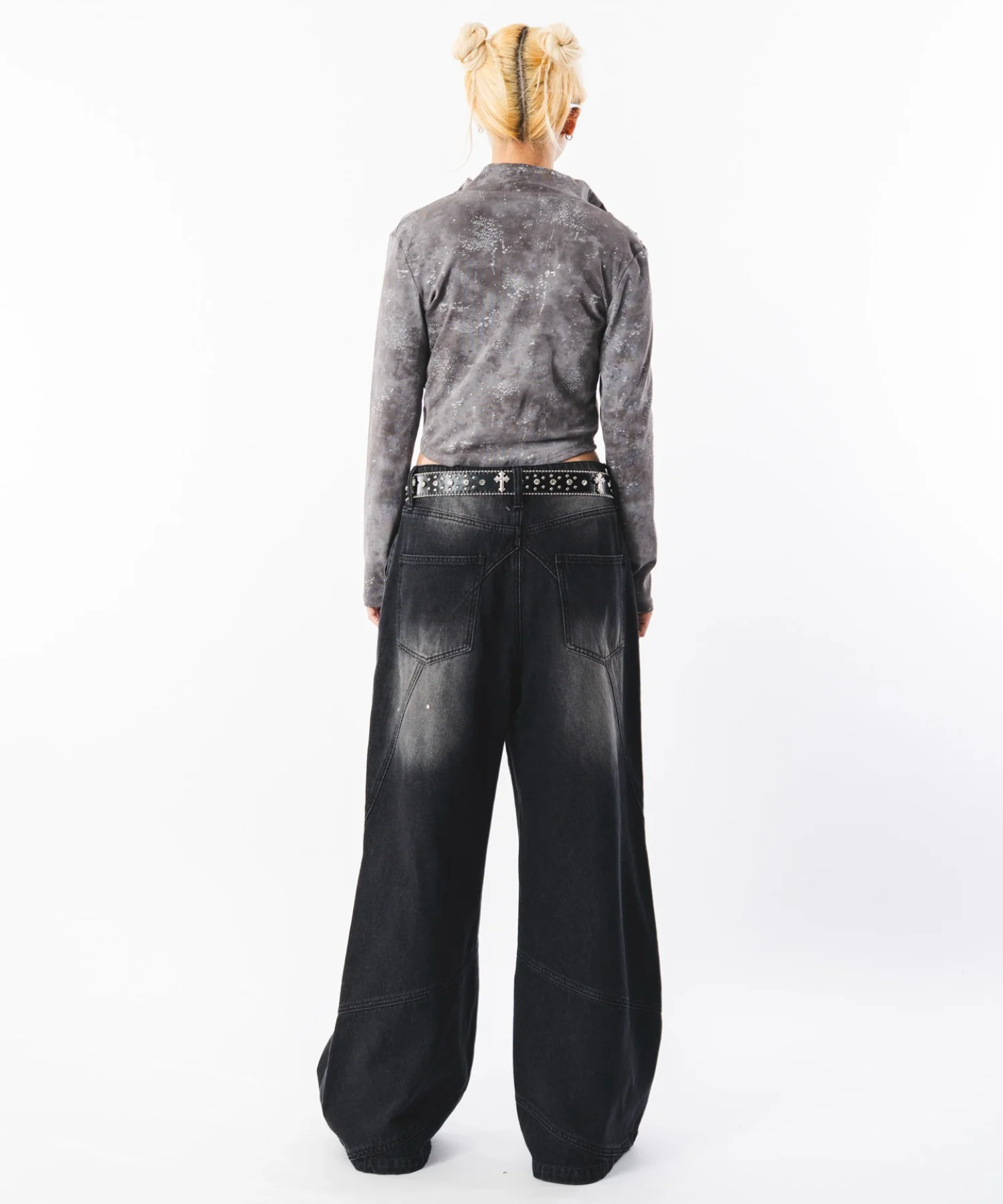 スウィッチングフレアデニムパンツ - Image 50