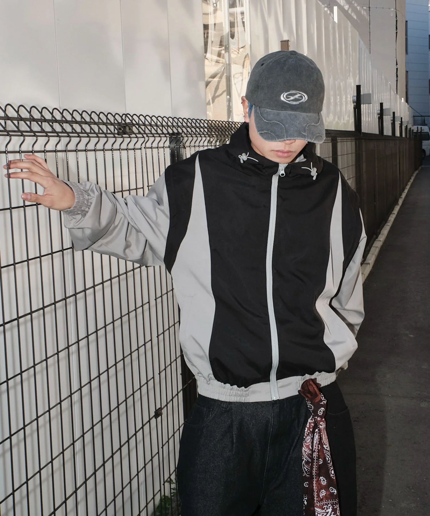 カラーブロック2WAYショートブルゾン - Image 10