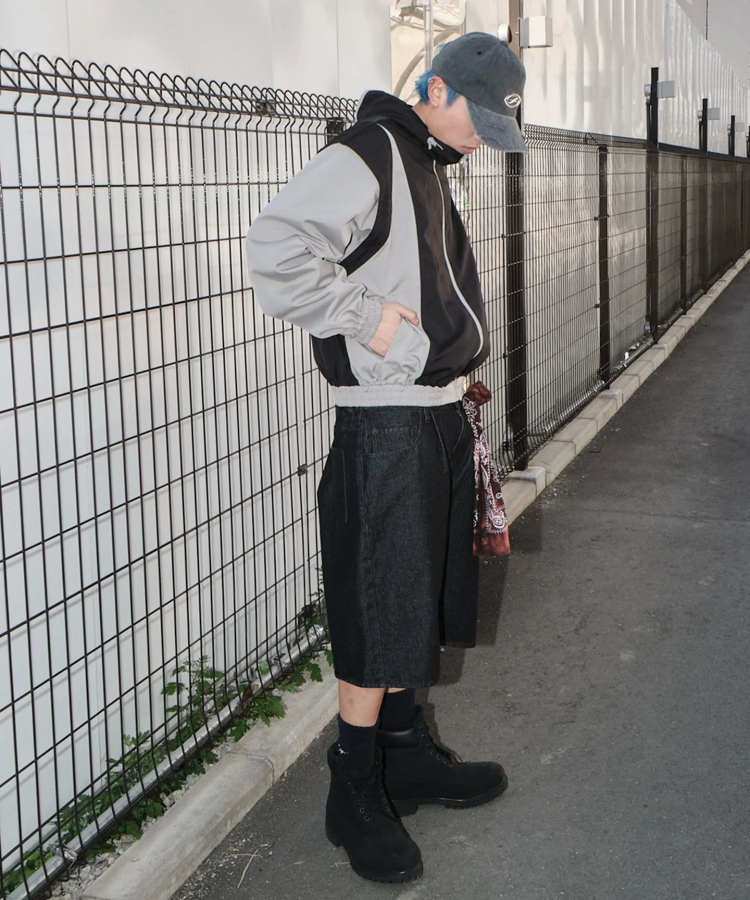 カラーブロック2WAYショートブルゾン - Image 14