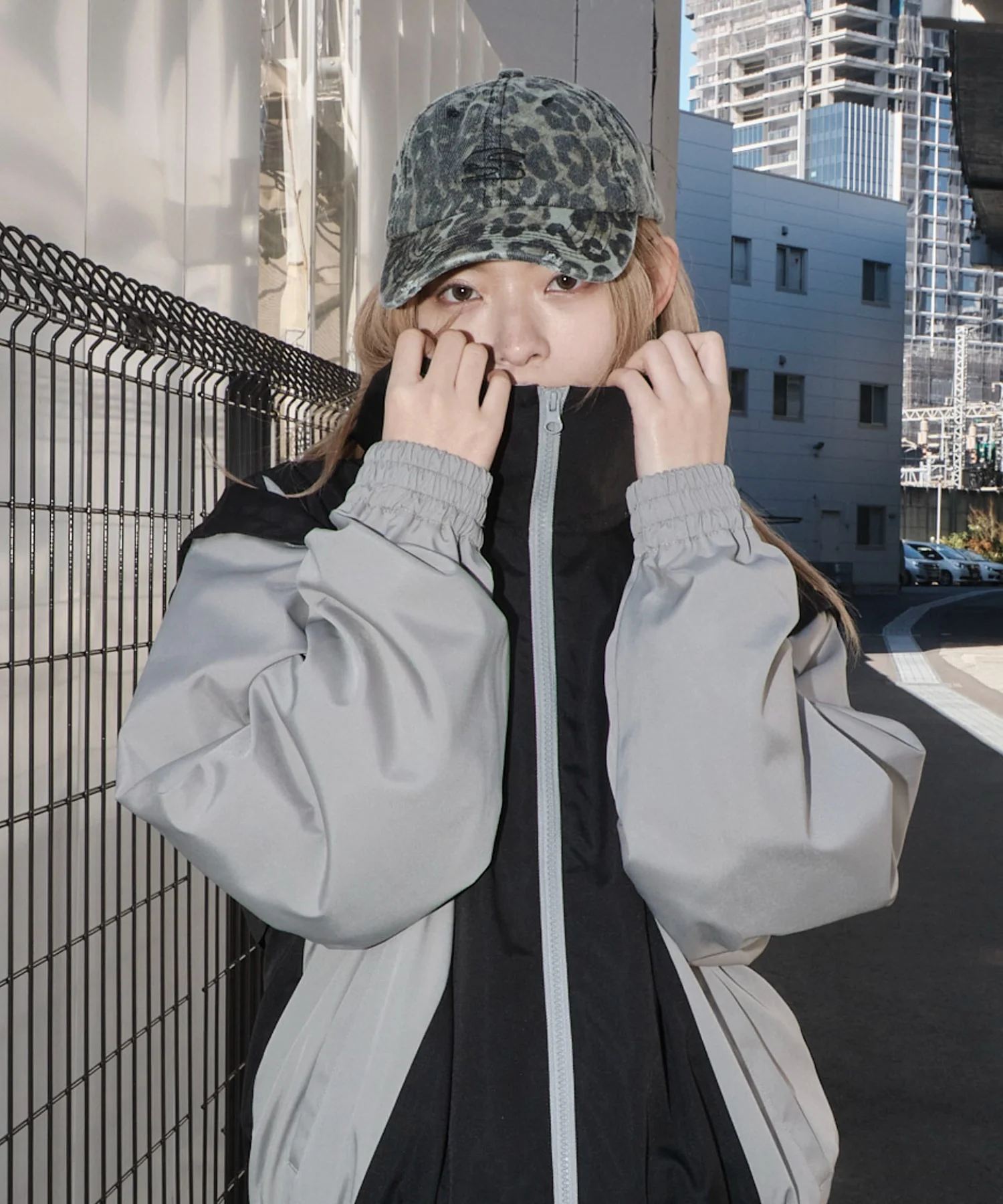 カラーブロック2WAYショートブルゾン - Image 15