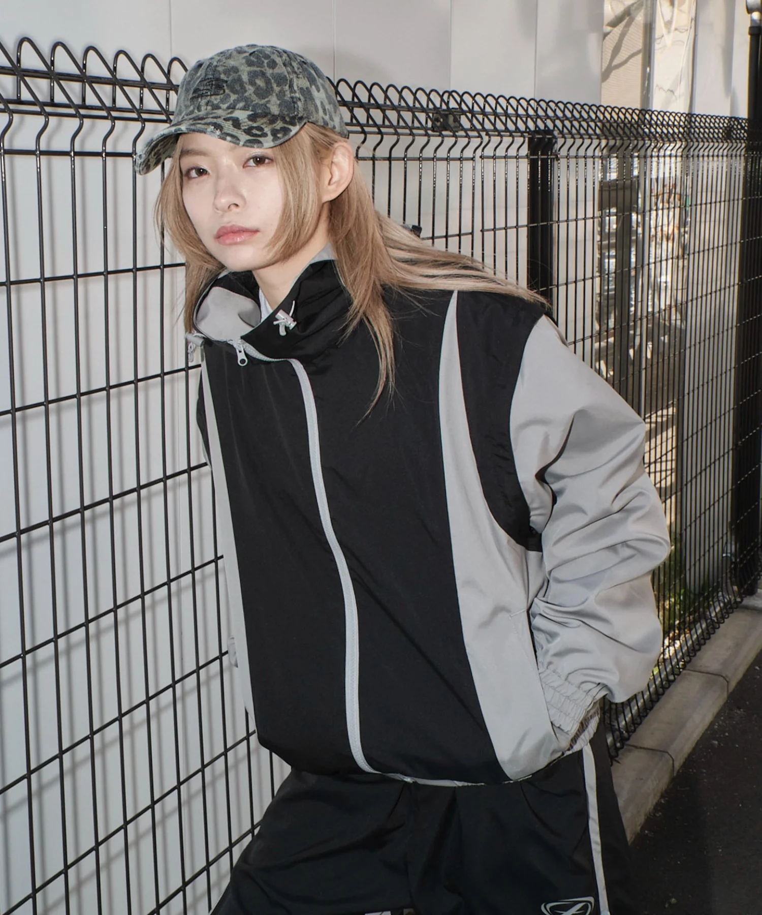 カラーブロック2WAYショートブルゾン - Image 16