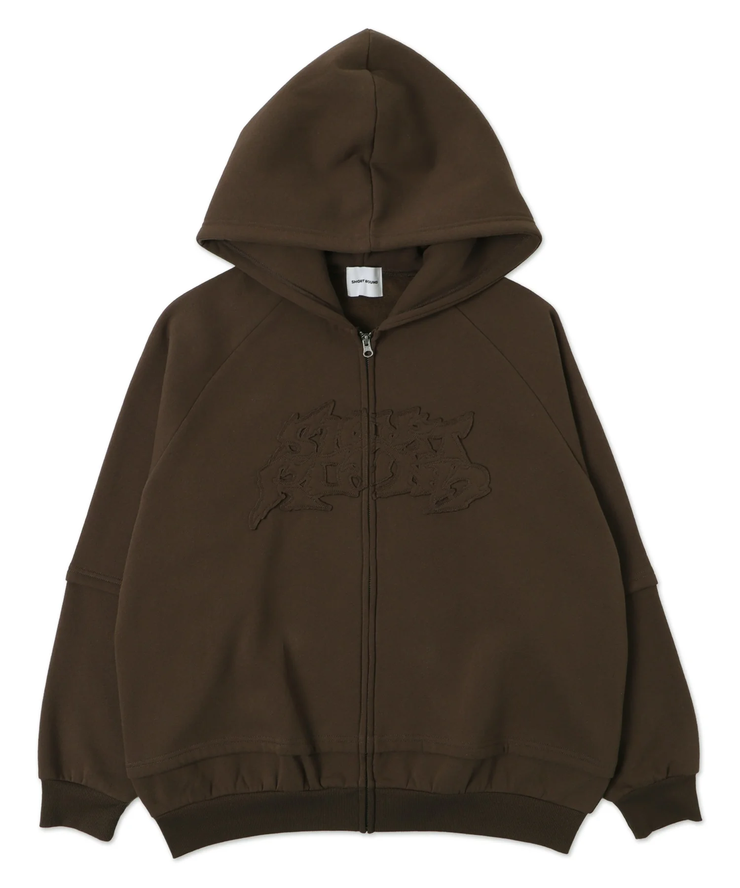 ダメージアップリケレイヤードZIPパーカー - Image 31