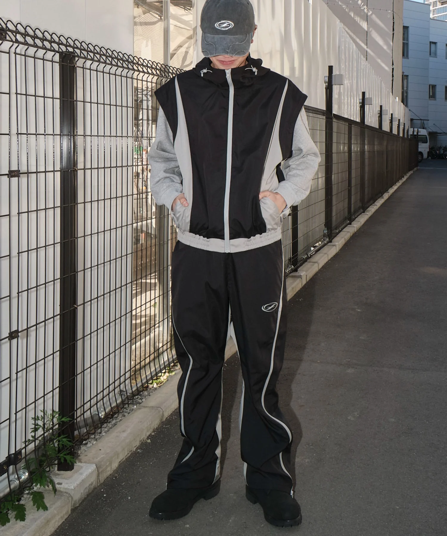 カラーブロック2WAYZIPパンツ - Image 11