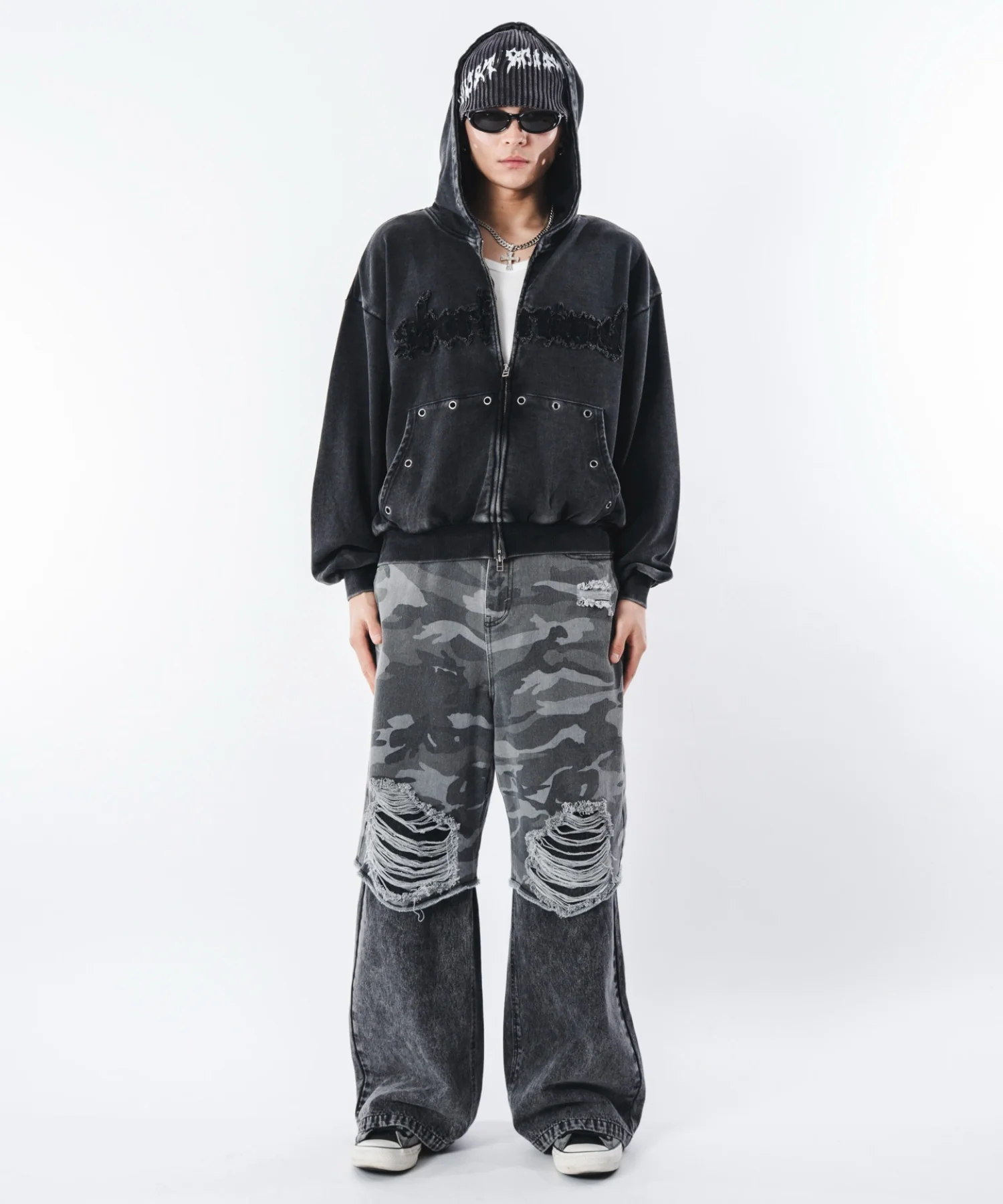 ドッキングデニムパンツ - Image 11