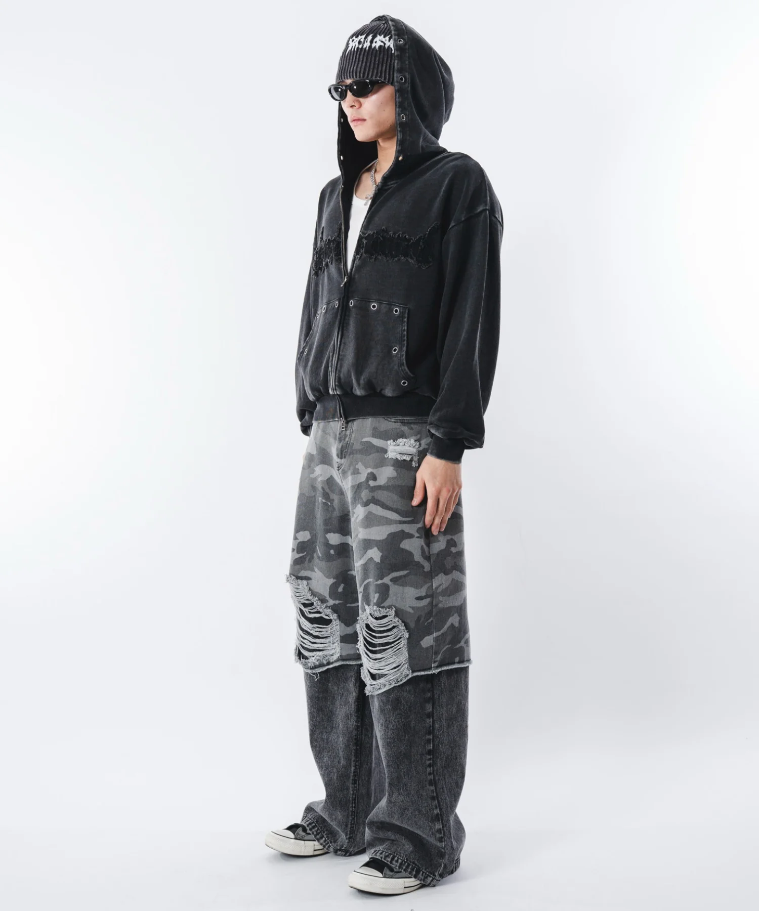 ドッキングデニムパンツ - Image 12