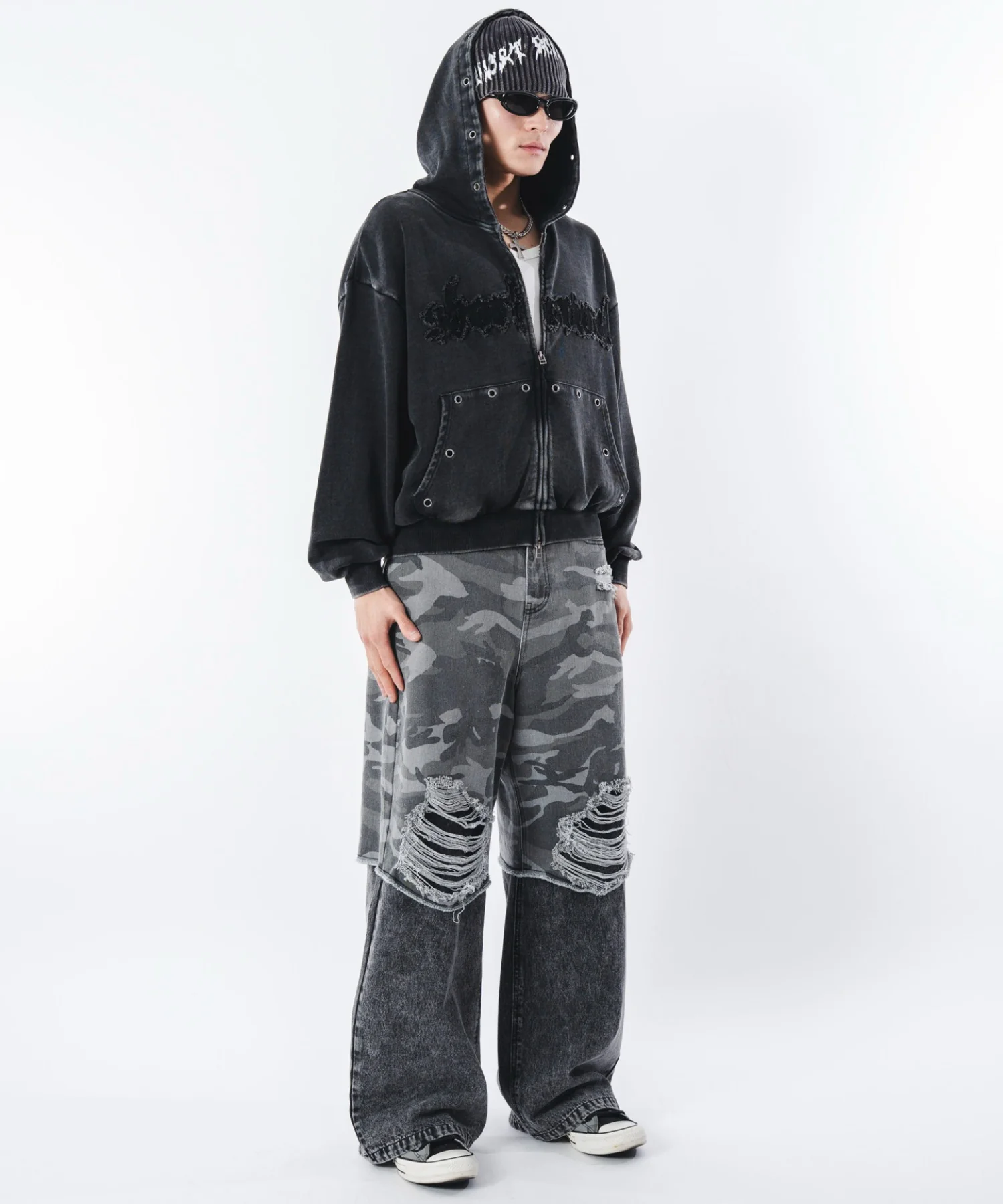 ドッキングデニムパンツ - Image 14