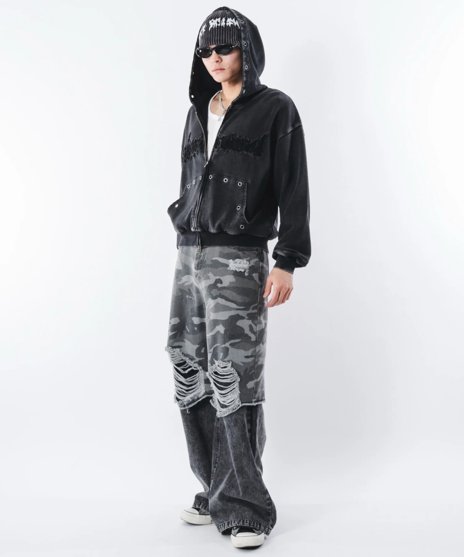 ドッキングデニムパンツ - Image 15