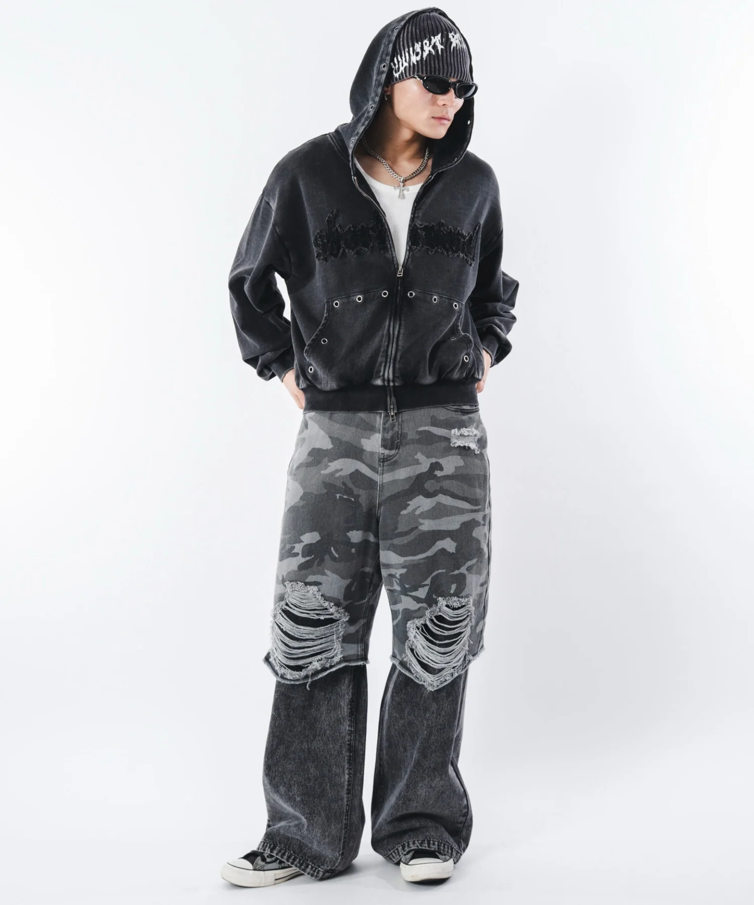 ドッキングデニムパンツ - Image 16
