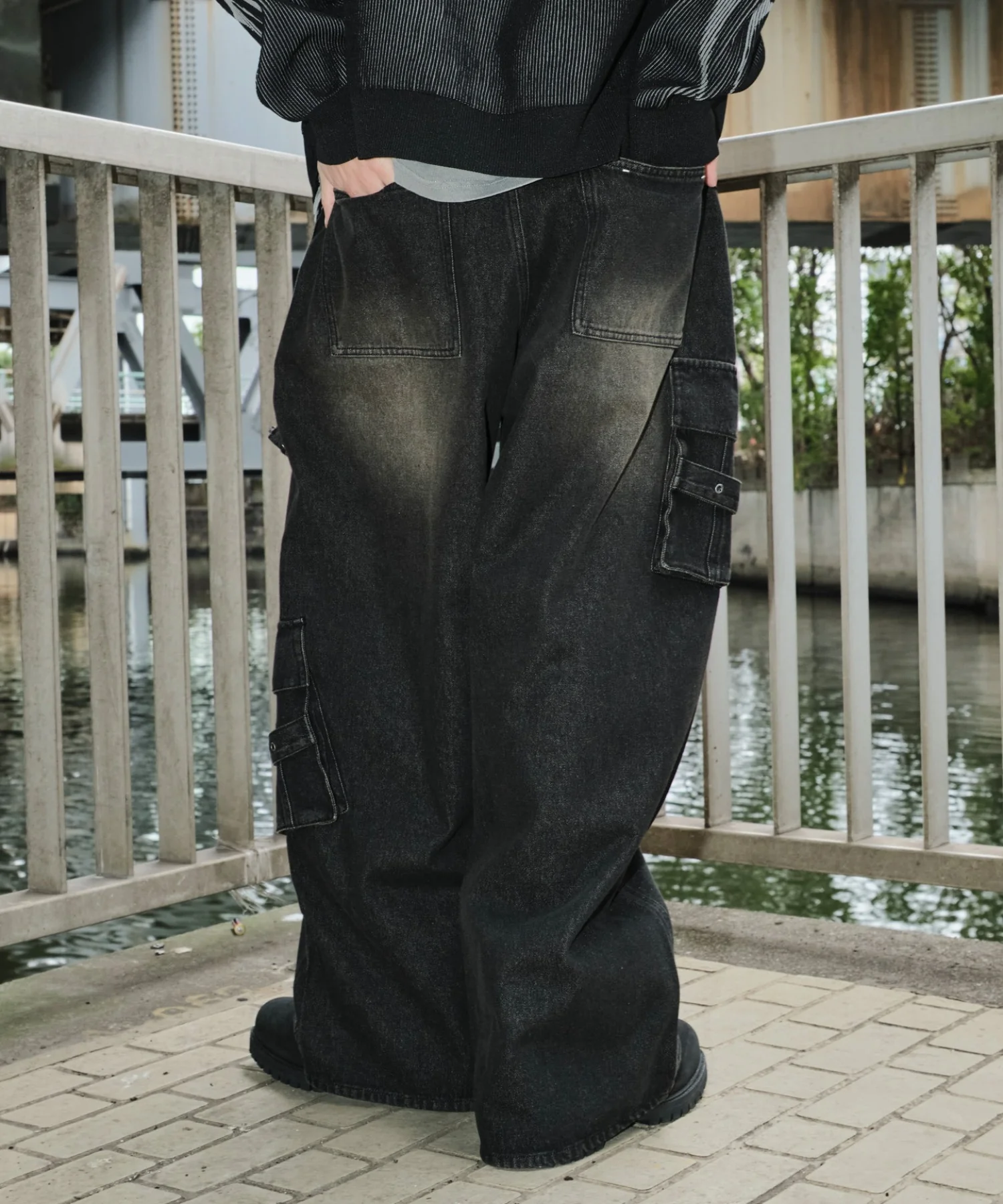 マルチZIPデニムパンツ - Image 6
