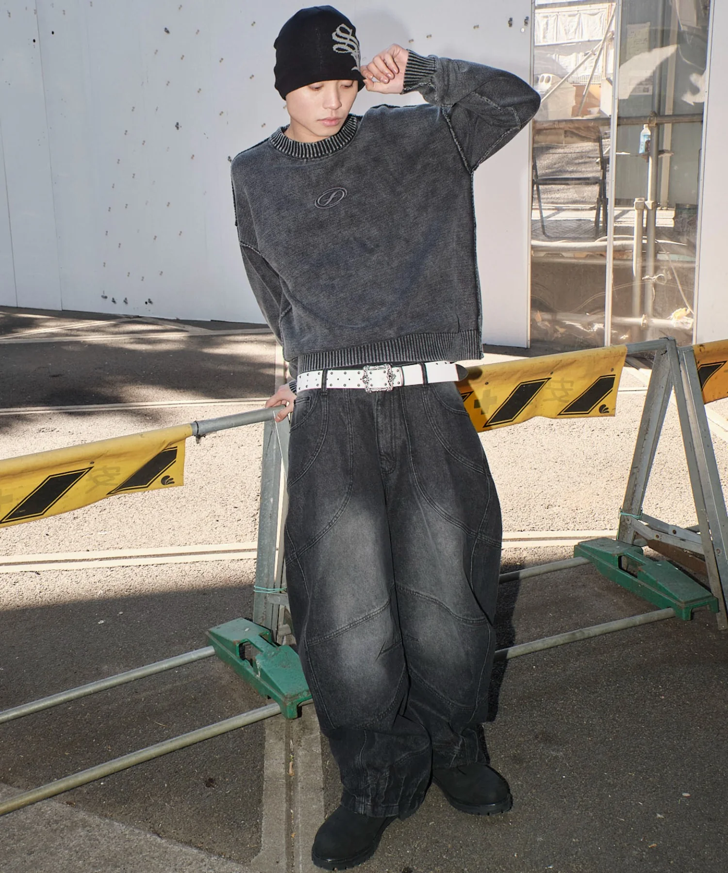 Mクロスモチーフスタッズベルト - Image 12