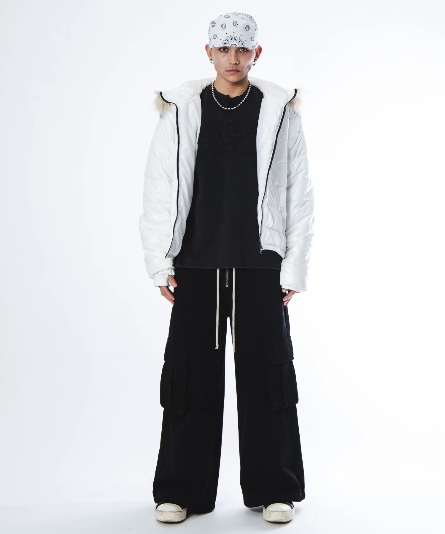 2WAYシャイニーパファーフーディー - Image 17