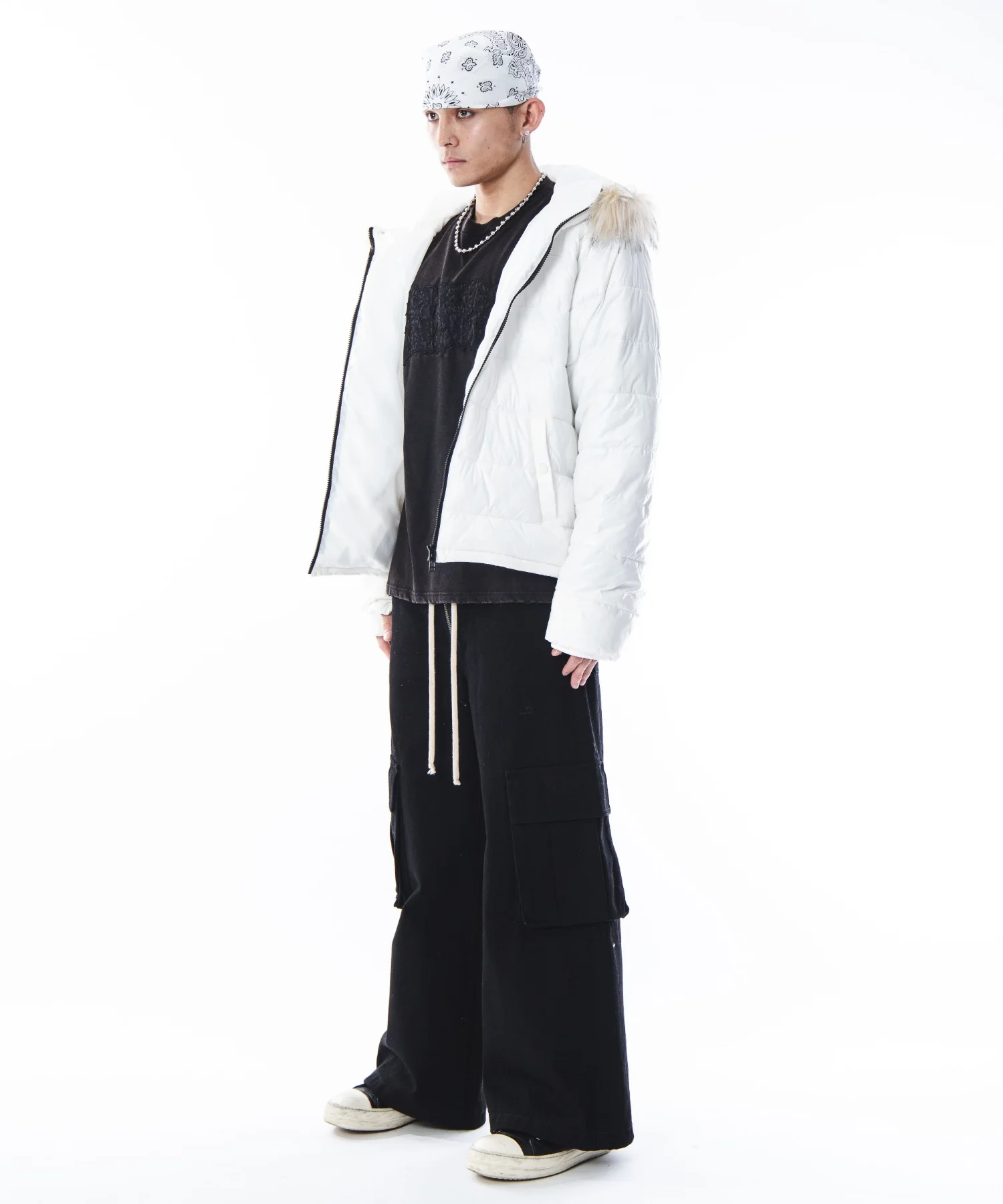 2WAYシャイニーパファーフーディー - Image 18