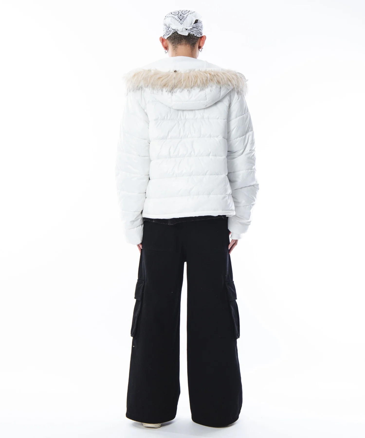 2WAYシャイニーパファーフーディー - Image 19